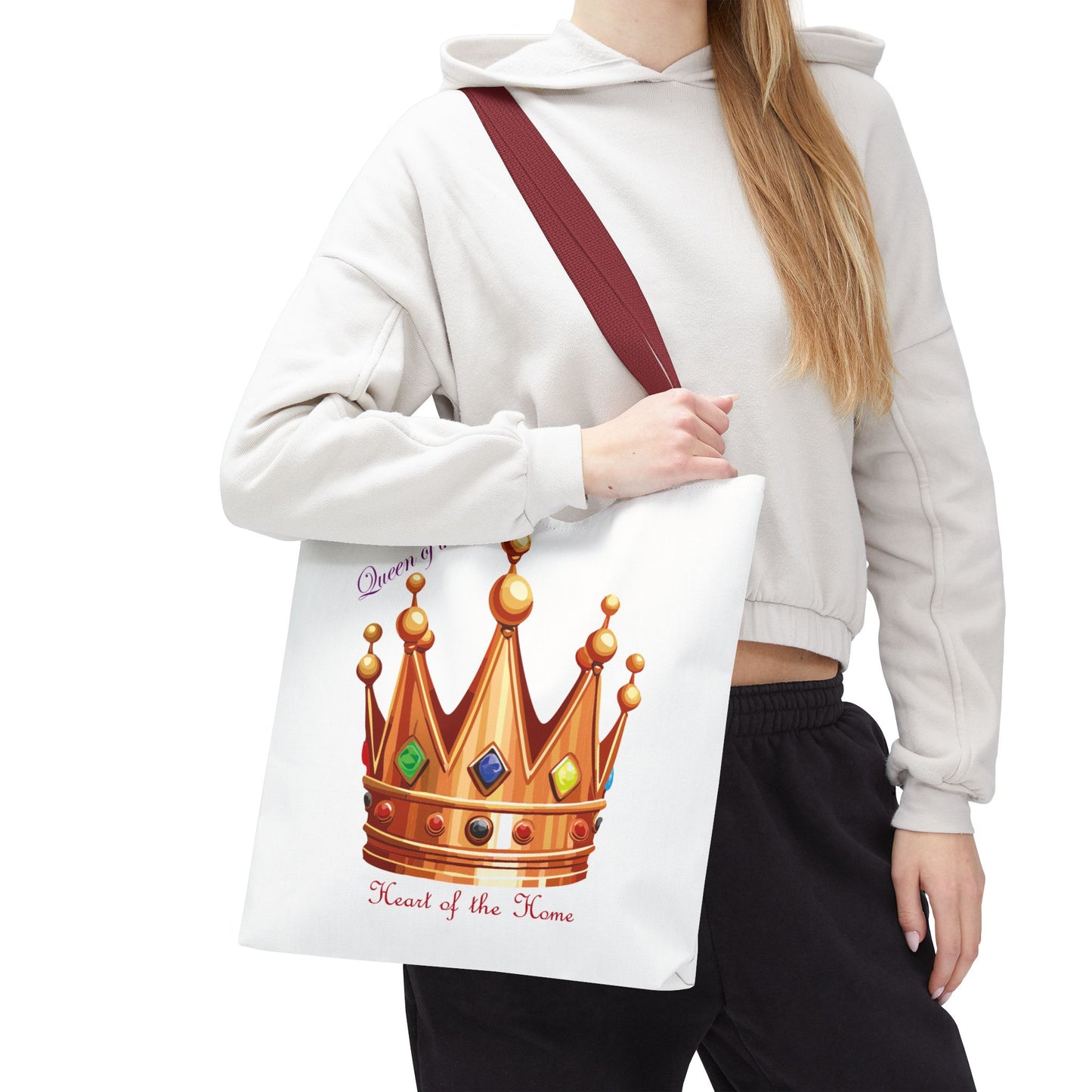 Queen of Chaos Tote Bag - Heart of the Home Style