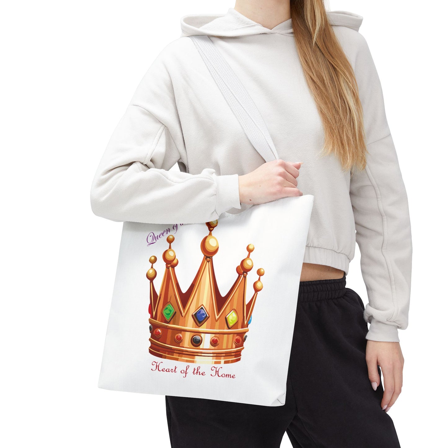 Queen of Chaos Tote Bag - Heart of the Home Style