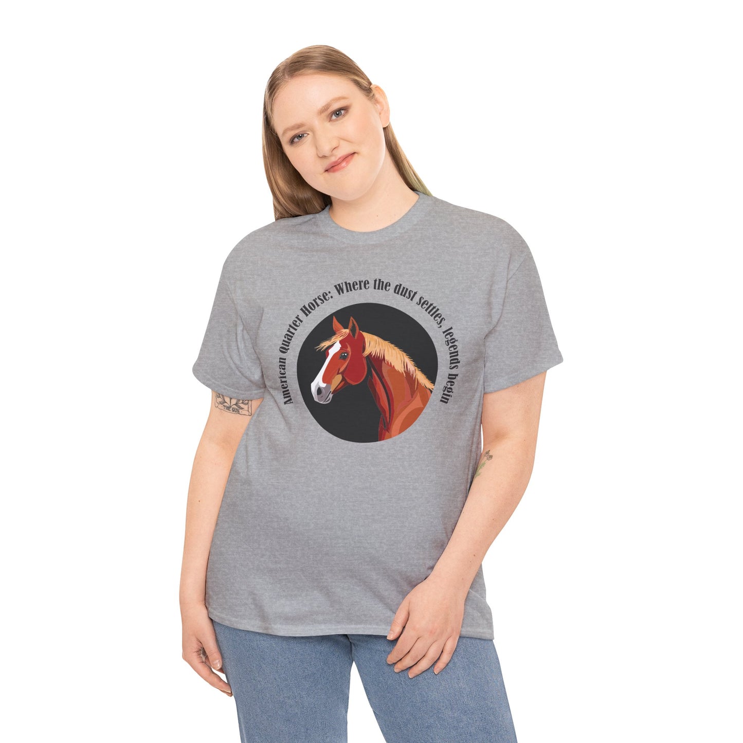 American Quarter Horse Unisex Heavy Cotton Tee