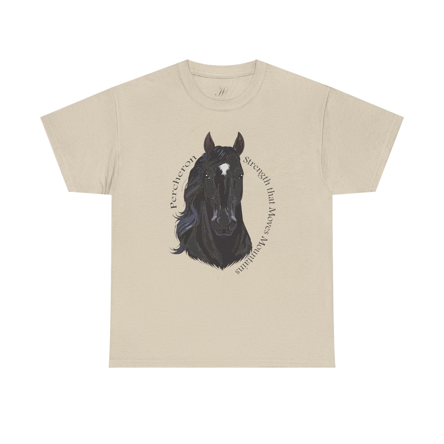 Percheron Unisex Heavy Cotton Tee - Horse Design