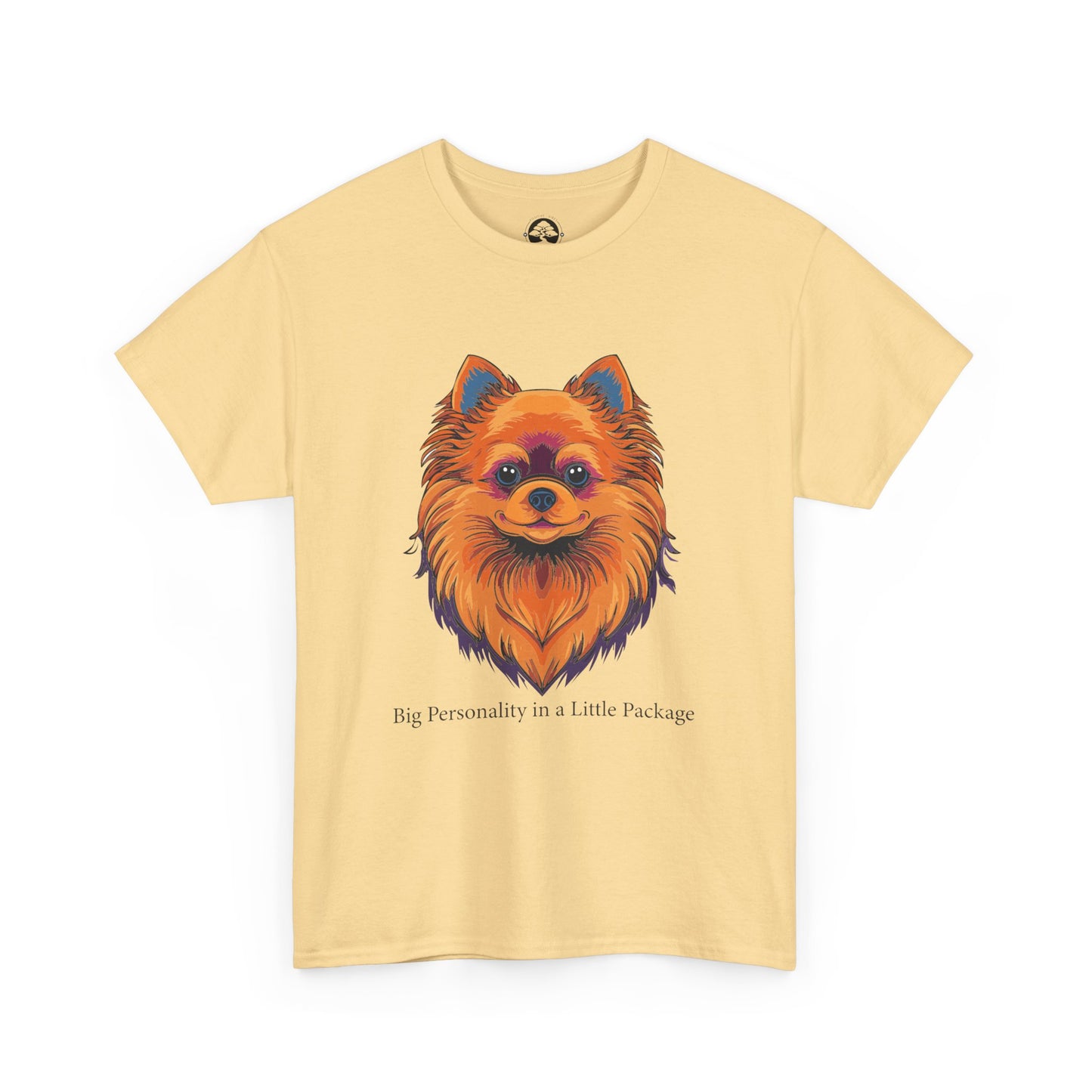 Pomerania - Gran personalidad en un paquete pequeño Camiseta unisex de algodón grueso
