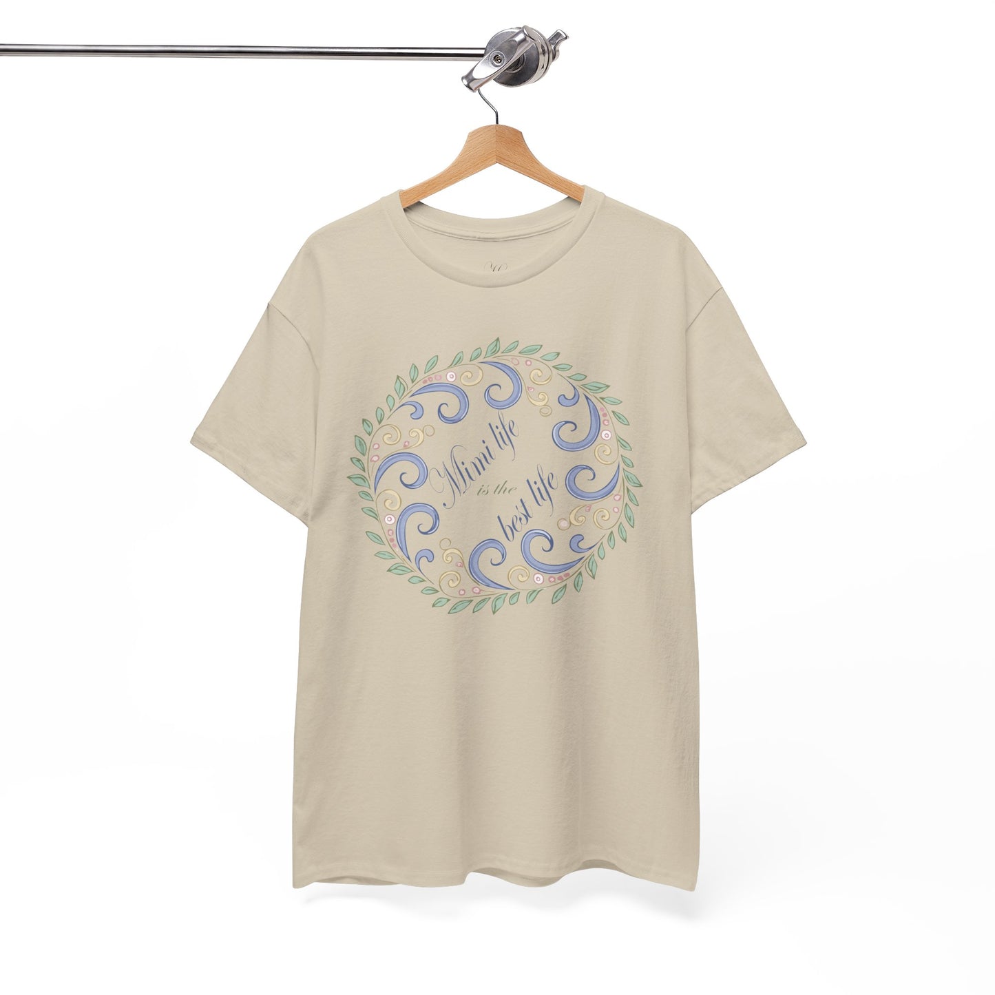 Inspirational Unisex Heavy Cotton Tee - "Mimi Life is the best life"