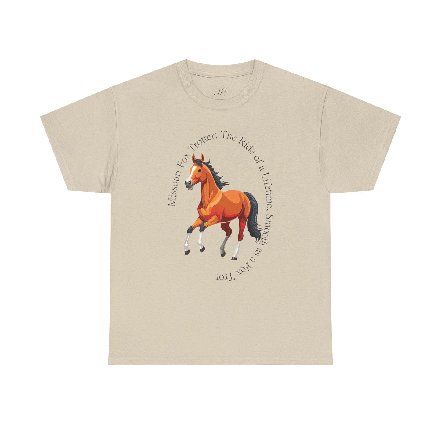 Missouri Fox Trotter: Unisex Heavy Cotton Horse Tee