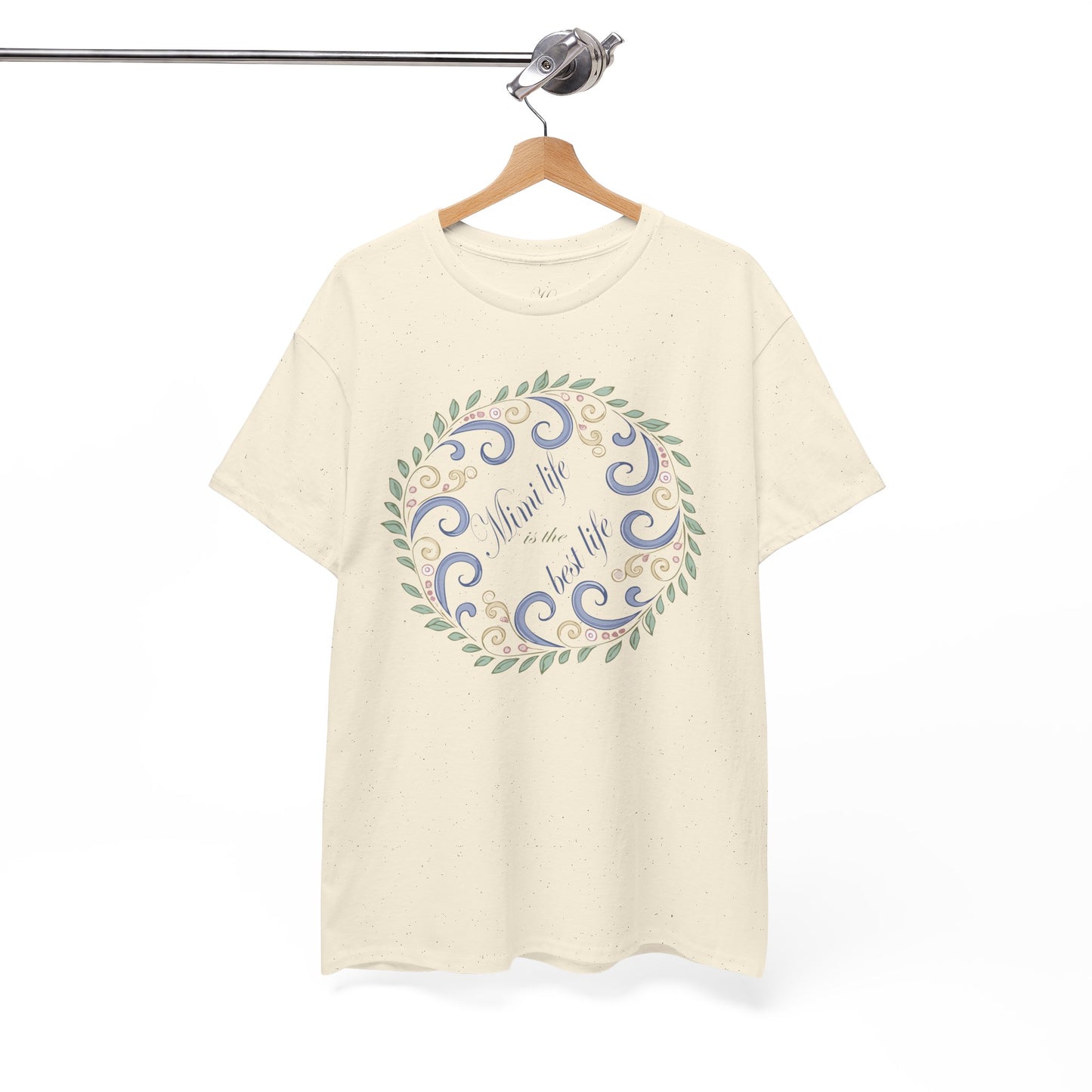 Inspirational Unisex Heavy Cotton Tee - "Mimi Life is the best life"