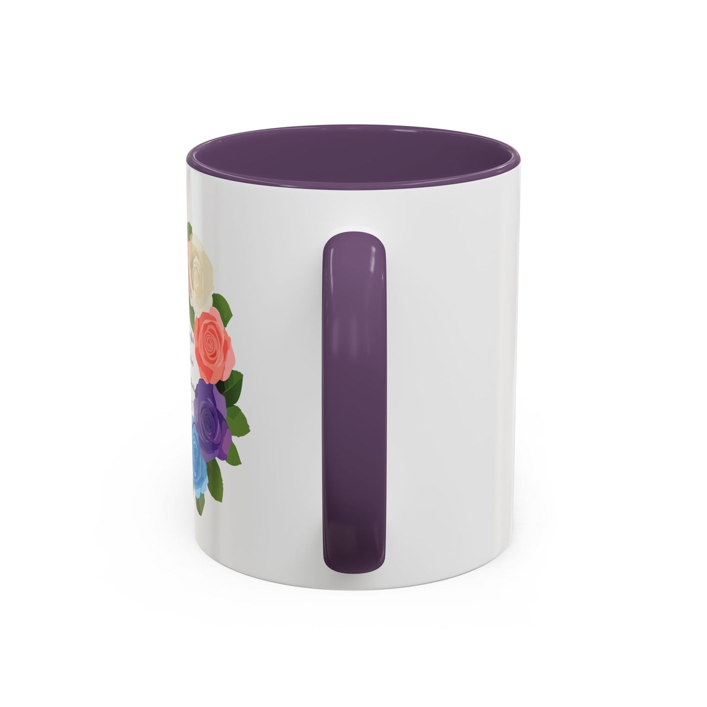 Inspirational Floral Coffee Mug for Mom- Proverbs 31:27