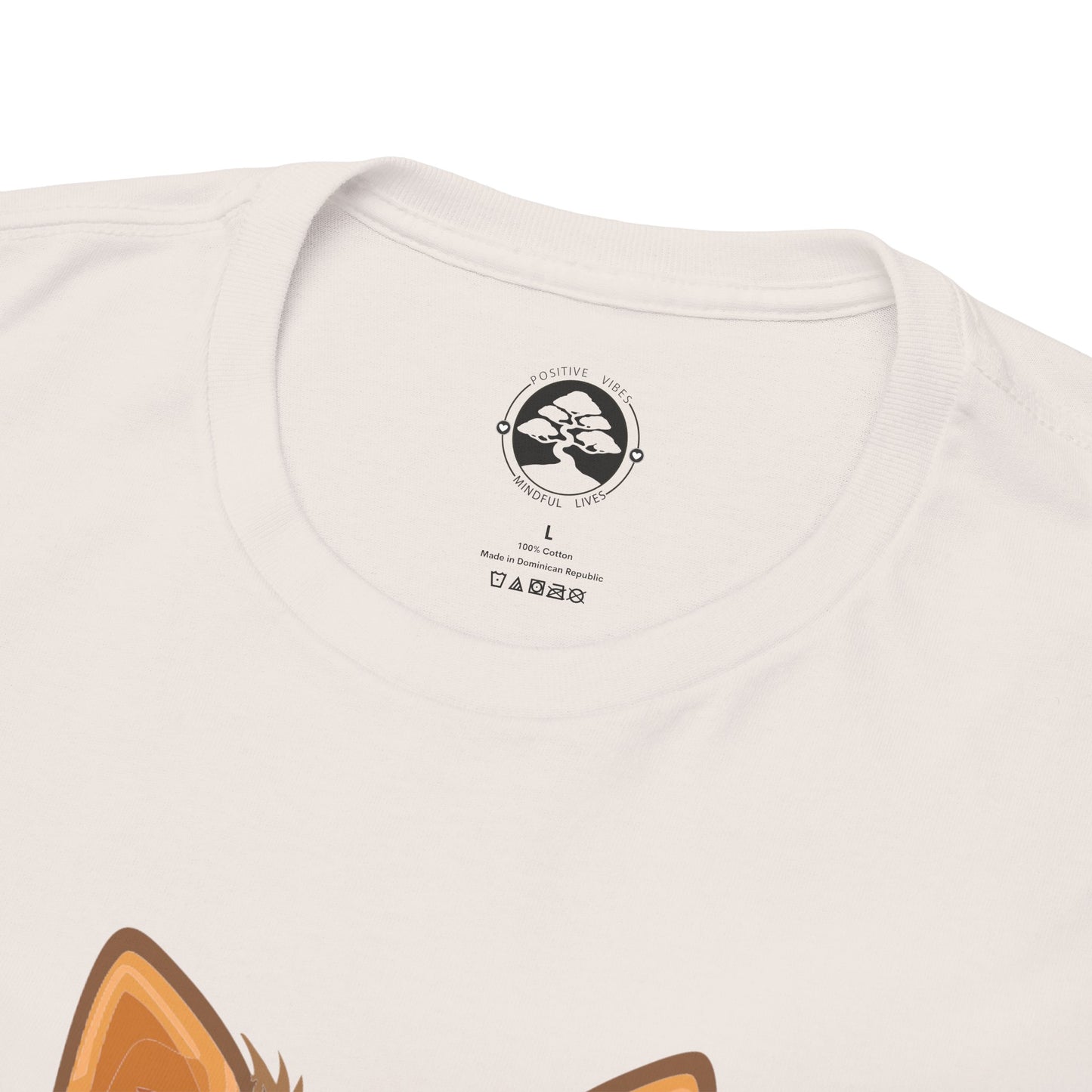 Camiseta unisex de algodón grueso con diseño de perro pastor de Shetland: gracia, inteligencia y mucho pelo