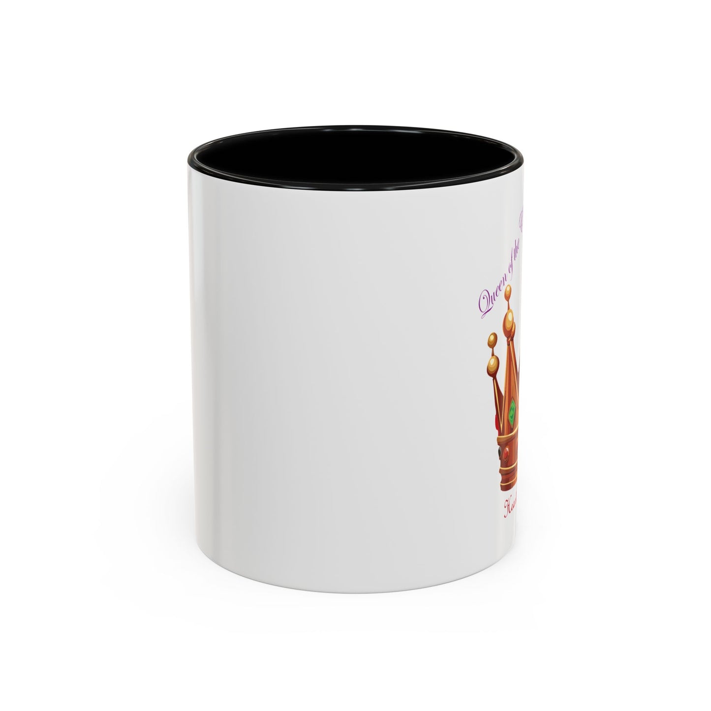 Queen of the Chaos Accent Coffee Mug - 11oz & 15oz - Perfect Gift for Home Decor