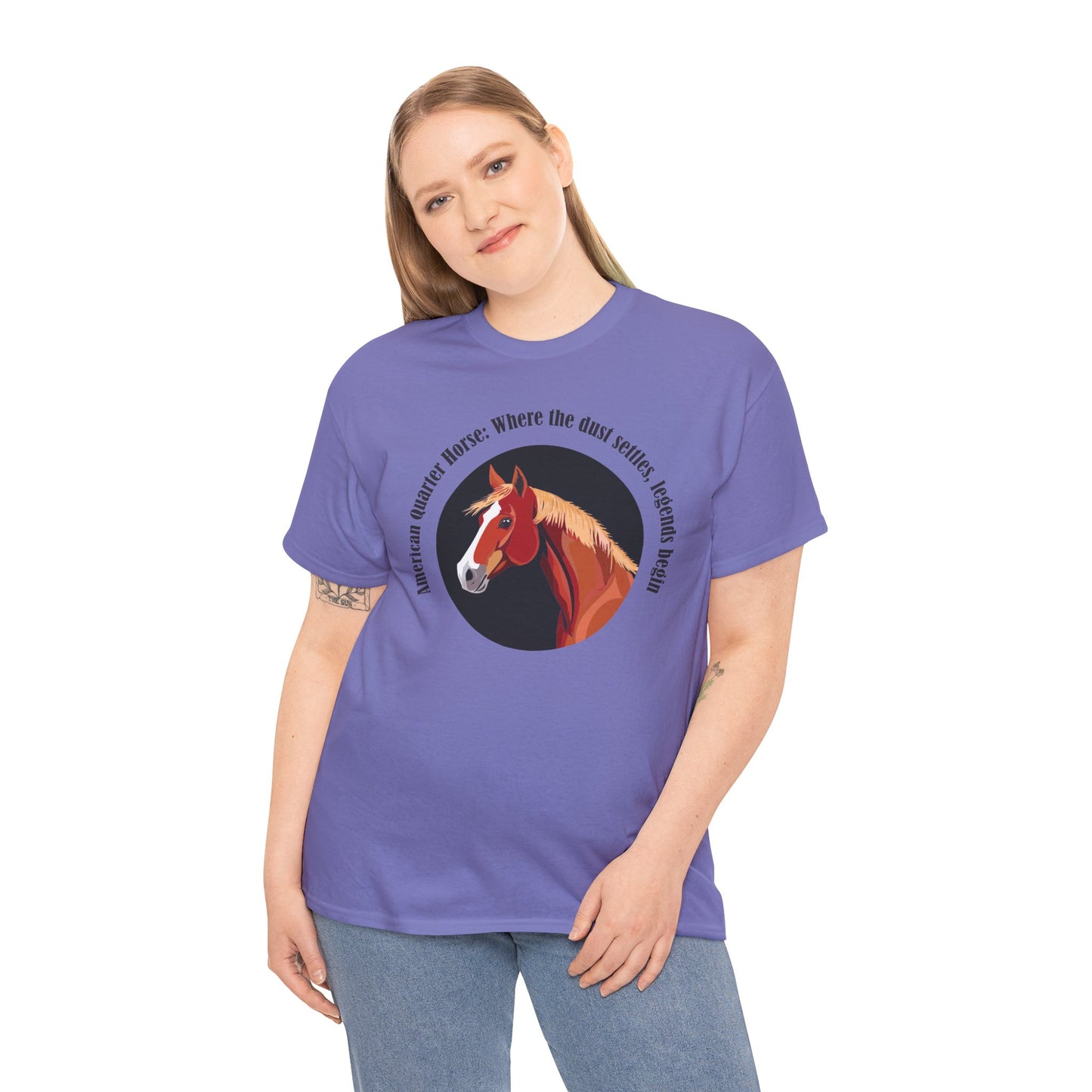 American Quarter Horse Unisex Heavy Cotton Tee