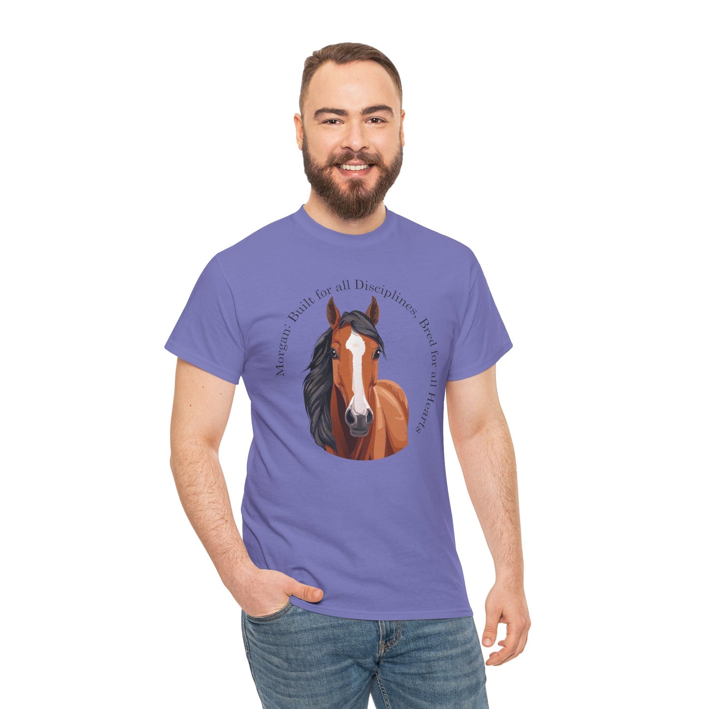 Morgan Horse Lover Unisex Heavy Cotton Tee