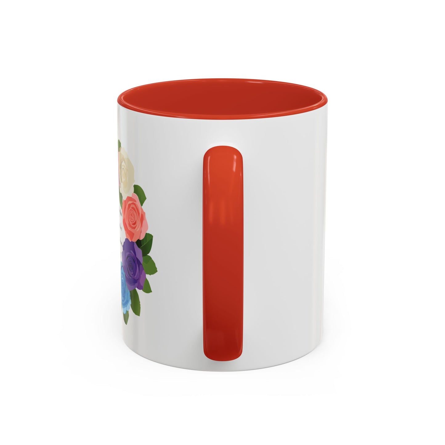 Inspirational Floral Coffee Mug for Mom- Proverbs 31:27