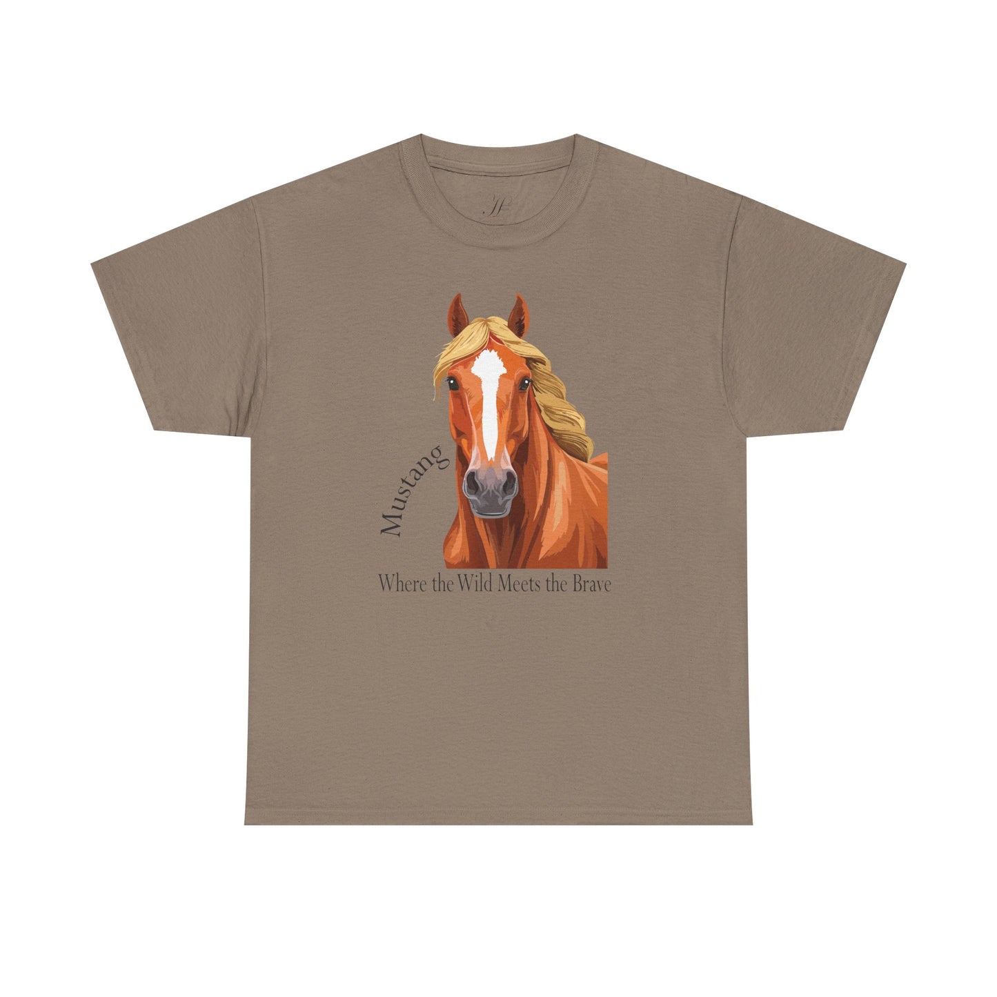 Mustang Unisex Heavy Cotton Tee