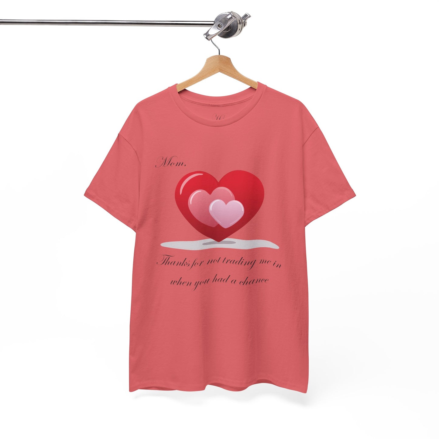 Mom Appreciation Unisex Heavy Cotton Tee - Heart Design