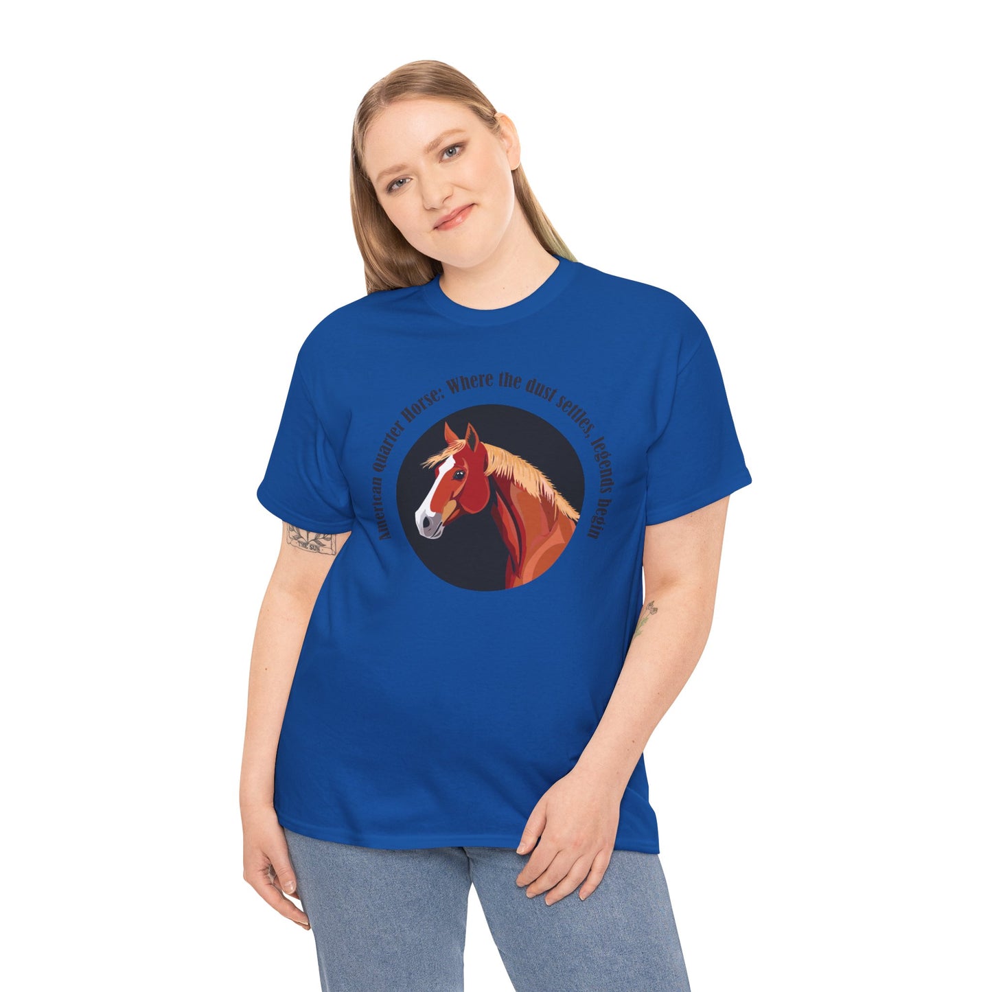 American Quarter Horse Unisex Heavy Cotton Tee