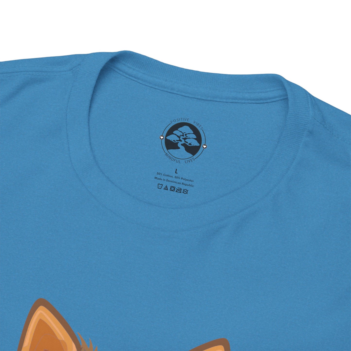 Camiseta unisex de algodón grueso con diseño de perro pastor de Shetland: gracia, inteligencia y mucho pelo