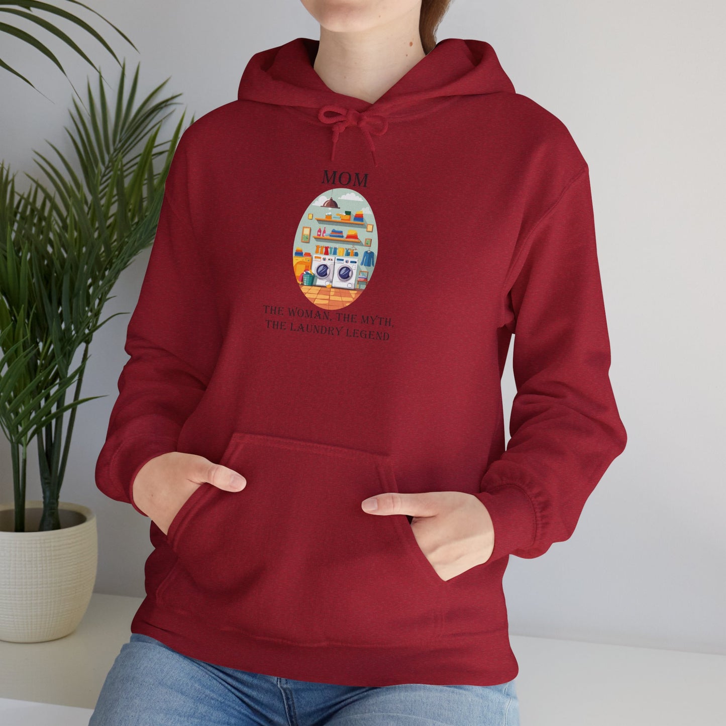 Laundry Legend Hooded Sweatshirt for Mom - Unisex Heavy Blend™