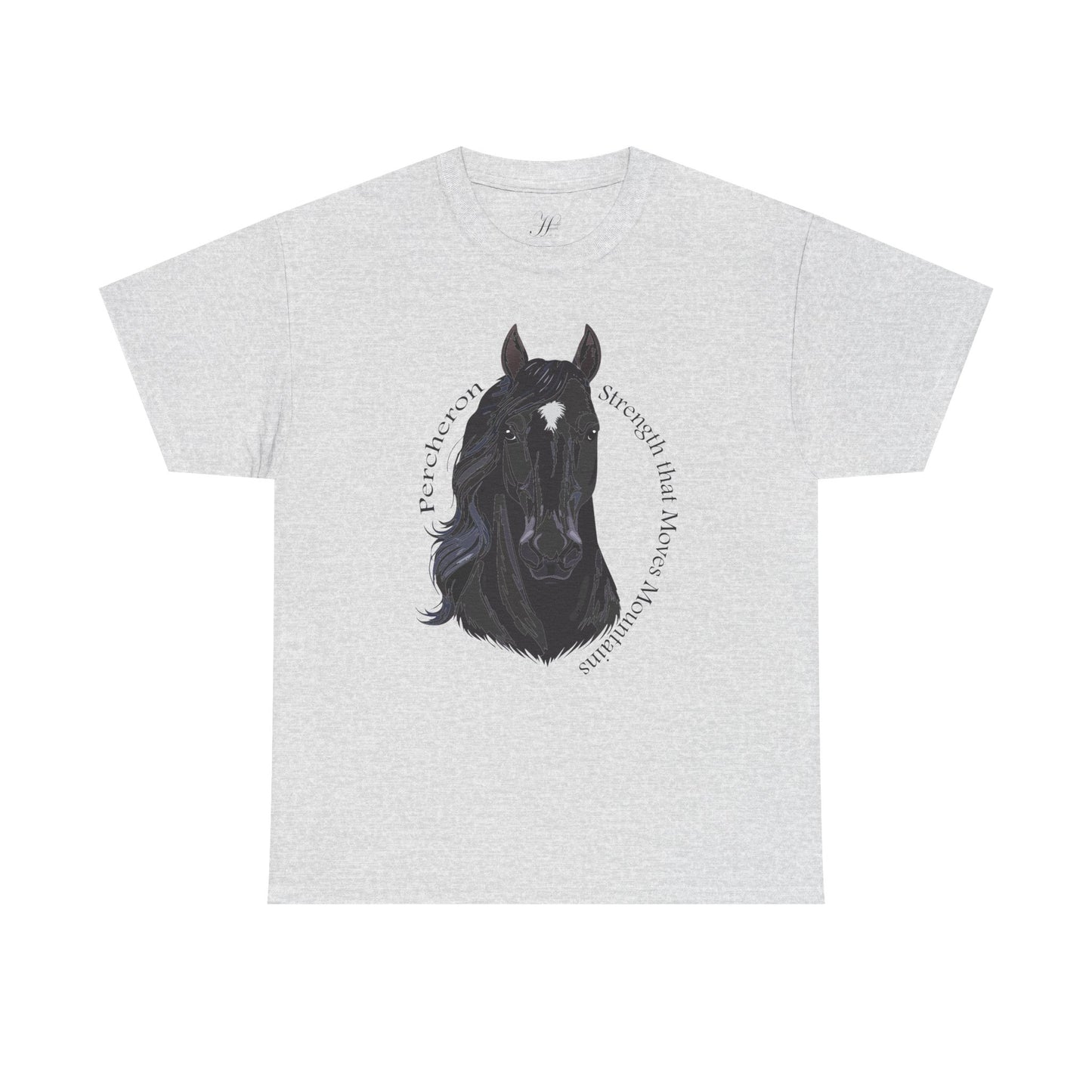 Percheron Unisex Heavy Cotton Tee - Horse Design