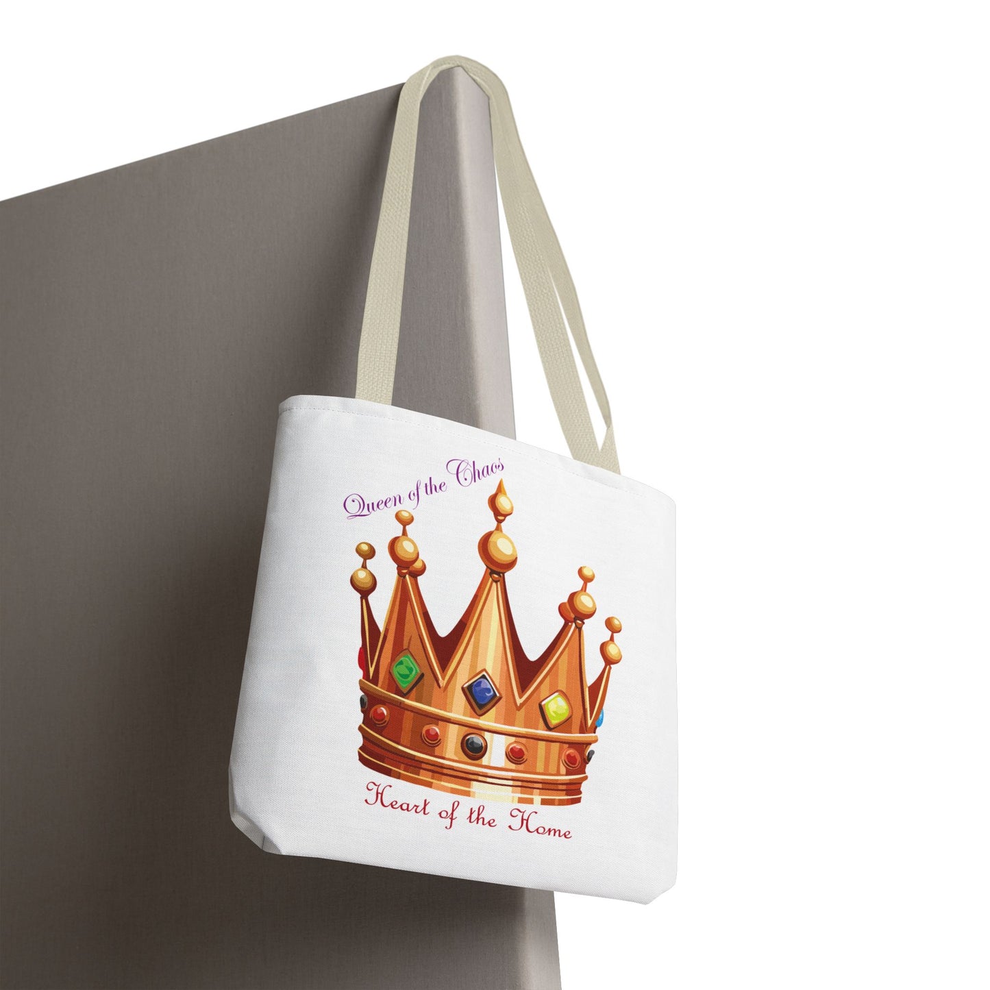 Queen of Chaos Tote Bag - Heart of the Home Style