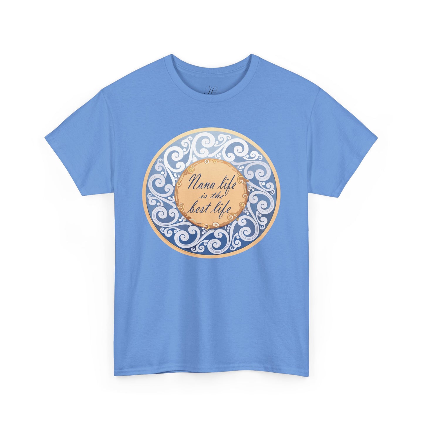 Motivational Unisex Heavy Cotton Tee - "Nana Life is the Best Life"