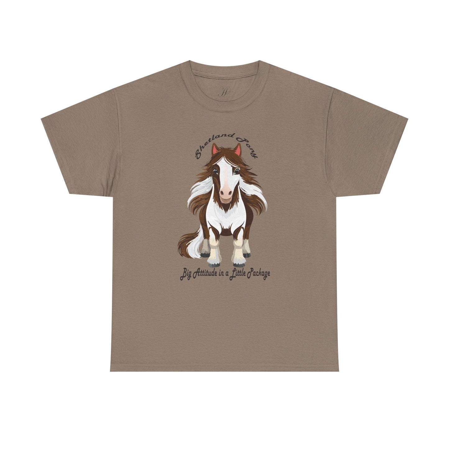 Shetland Pony Unisex Heavy Cotton Tee