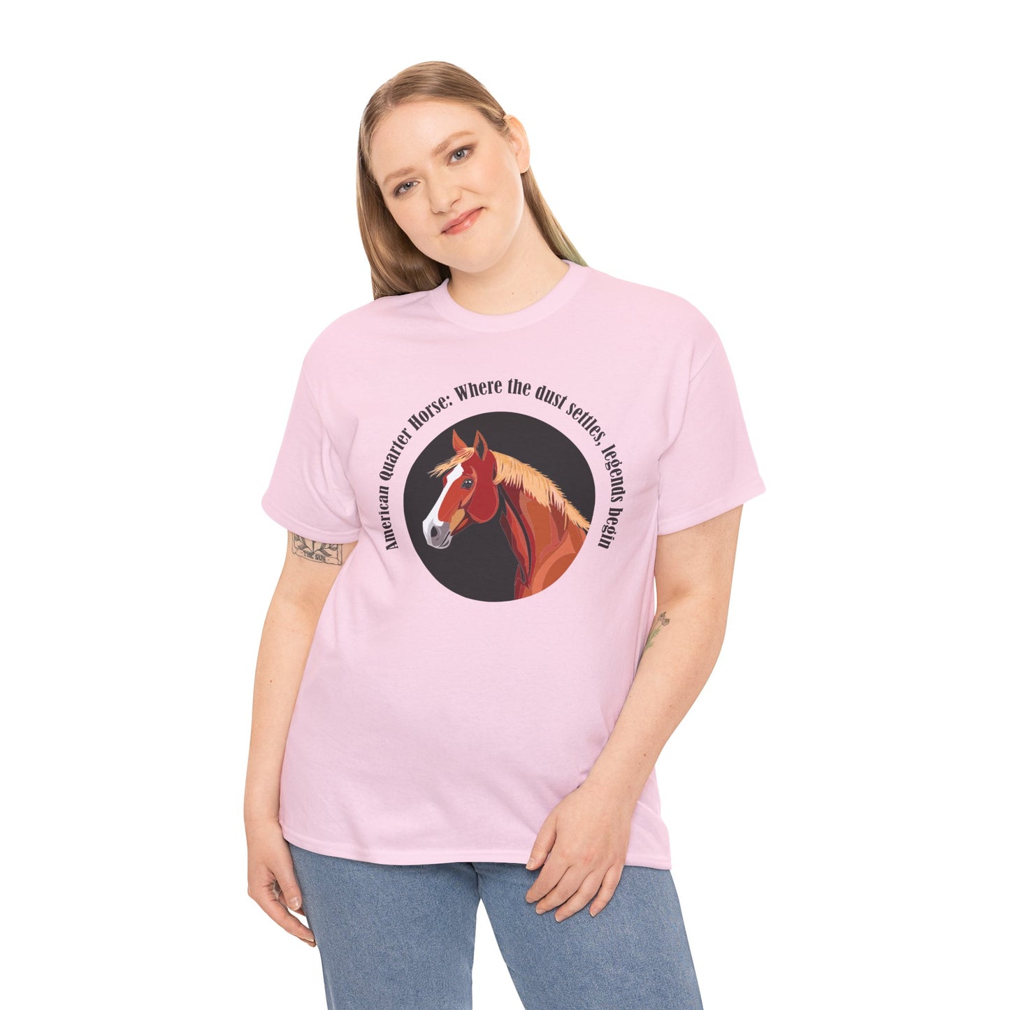 American Quarter Horse Unisex Heavy Cotton Tee