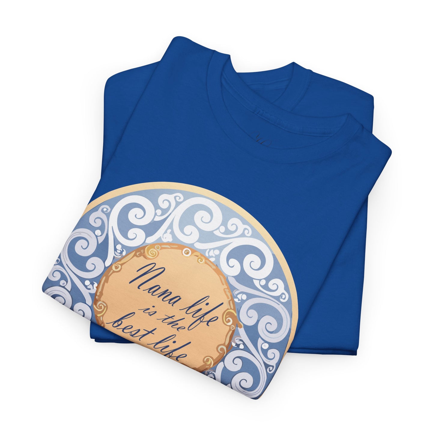 Motivational Unisex Heavy Cotton Tee - "Nana Life is the Best Life"