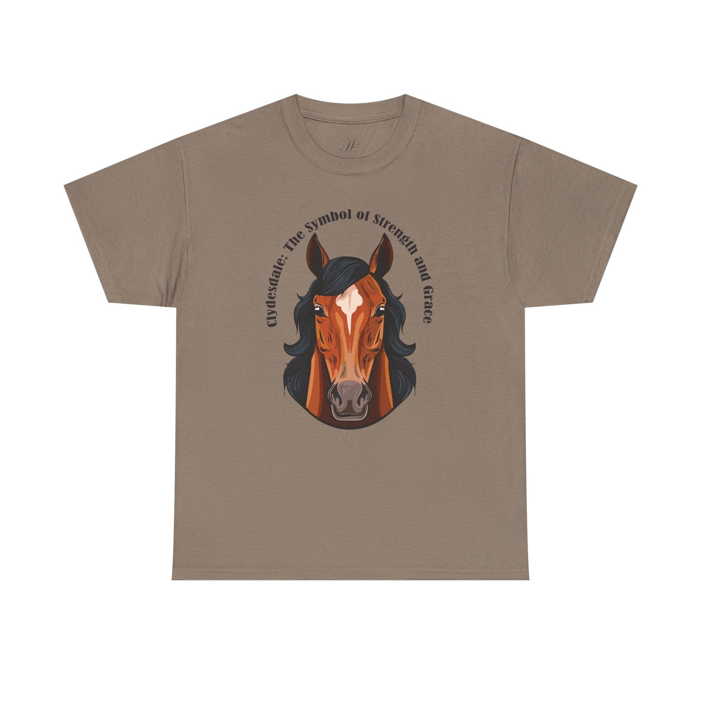 Clydesdale Horse Tee | Unisex Heavy Cotton T-Shirt