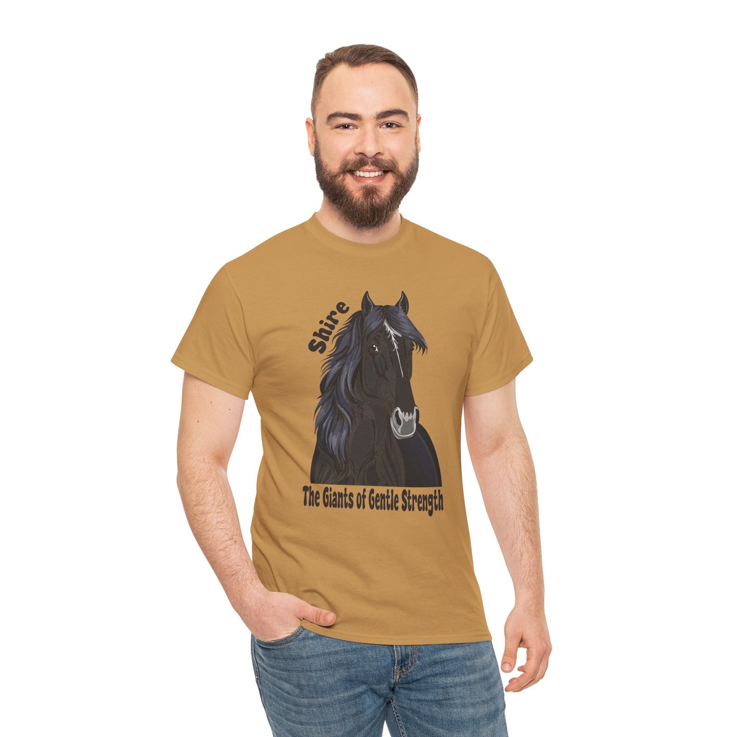 Shire Horse Unisex Heavy Cotton Tee