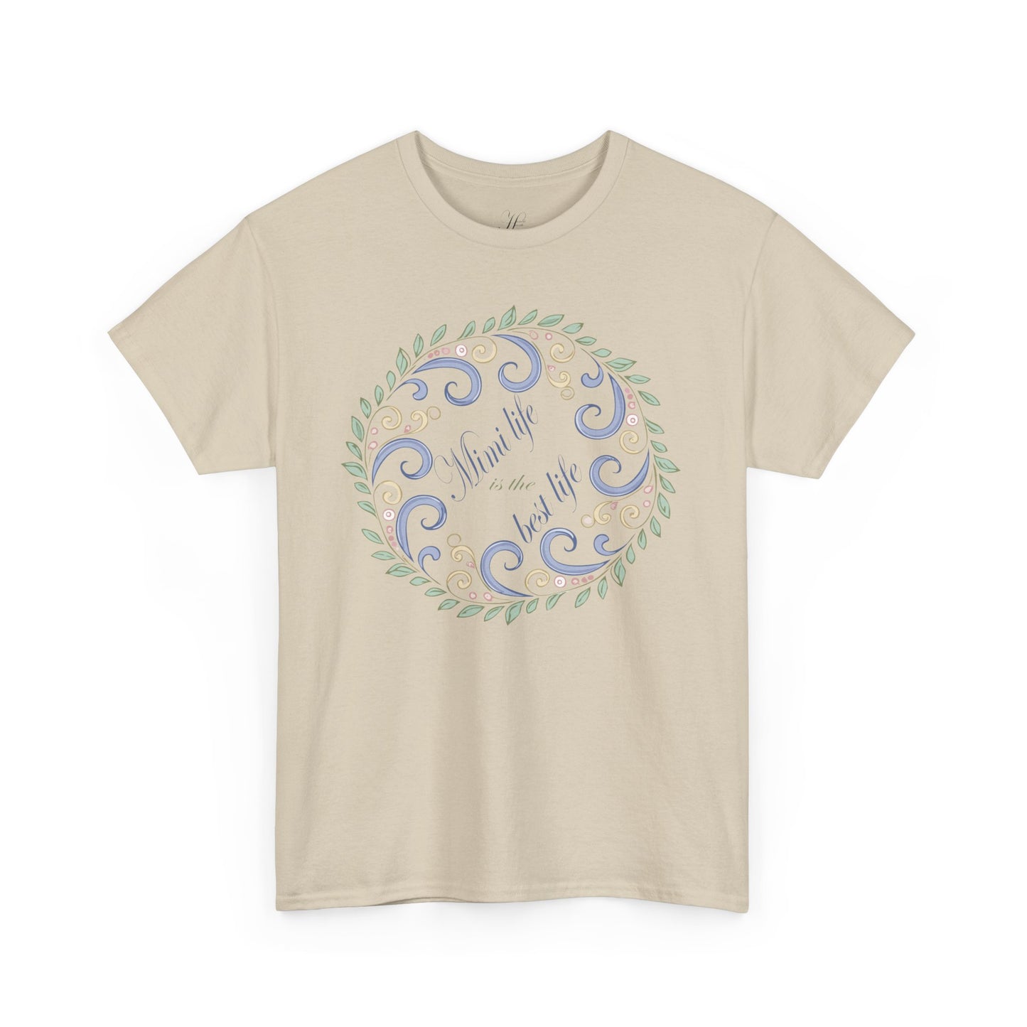Inspirational Unisex Heavy Cotton Tee - "Mimi Life is the best life"
