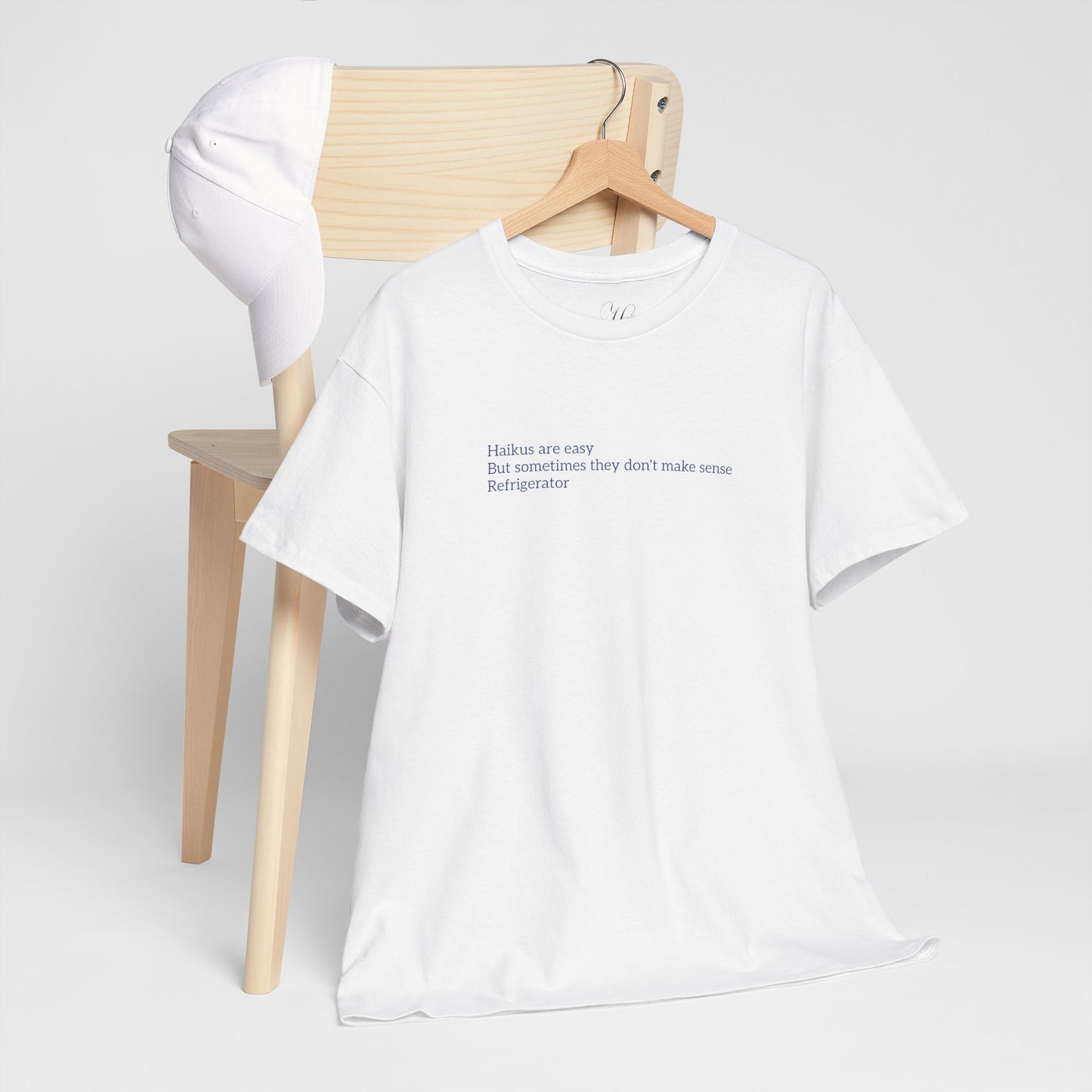 Haikus are Easy Unisex Heavy Cotton Tee