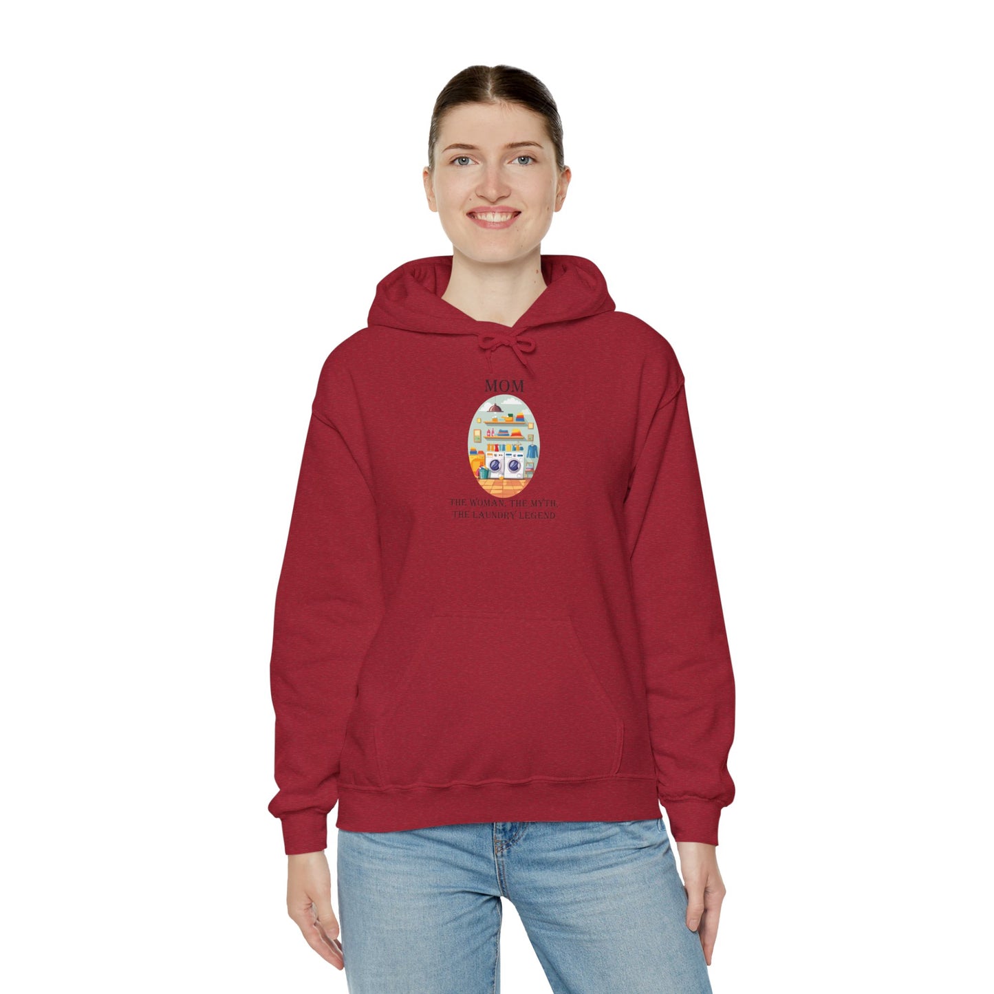 Laundry Legend Hooded Sweatshirt for Mom - Unisex Heavy Blend™