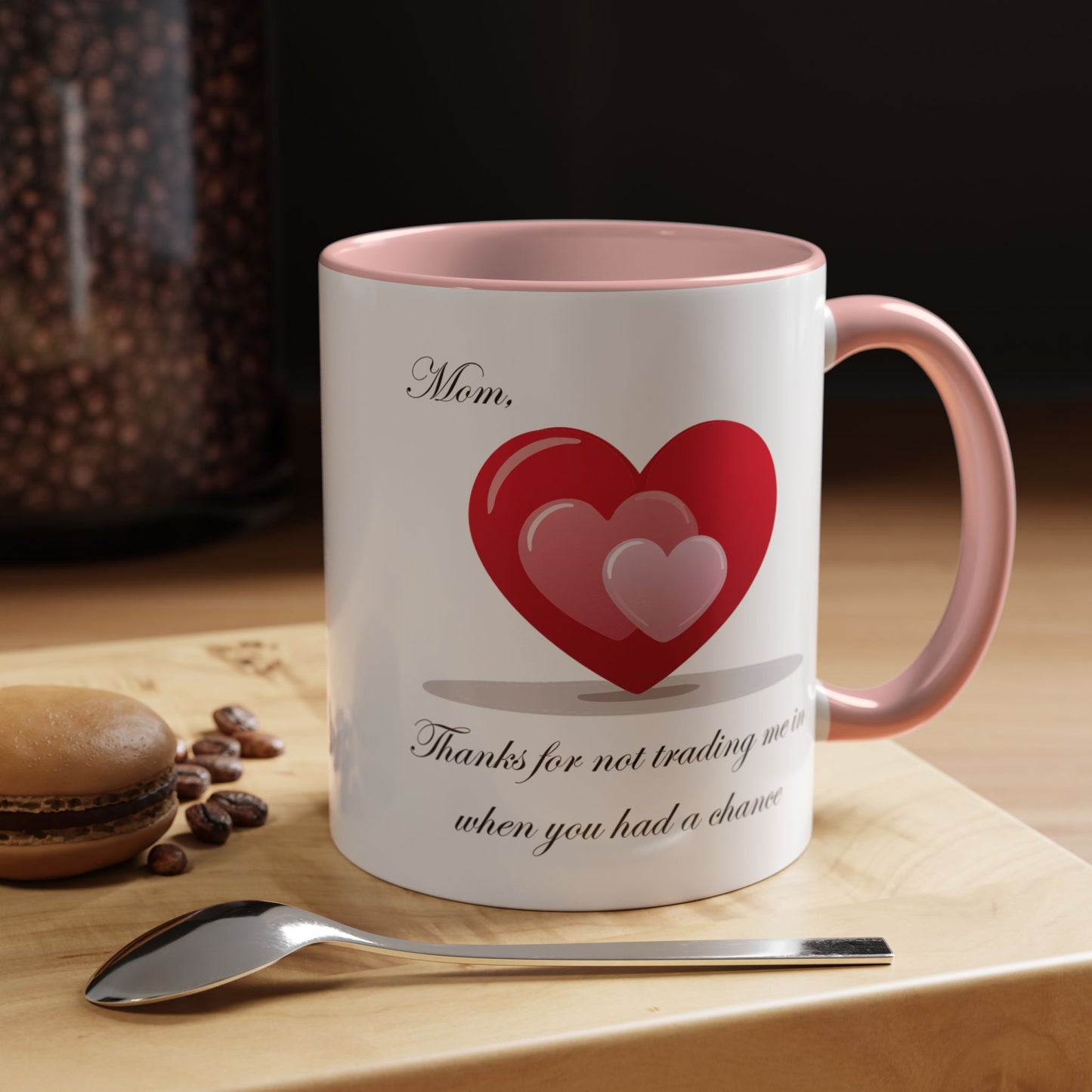 Heartfelt Fun Mom Coffee Mug - 11 & 15oz | Perfect Gift for Mother's Day & Special Occasions