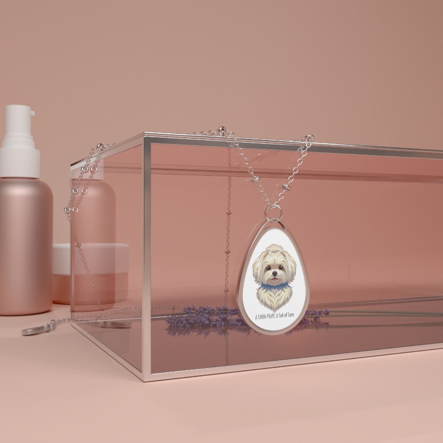 Maltese Oval Necklace – A Little Fluff, A Lot of Love