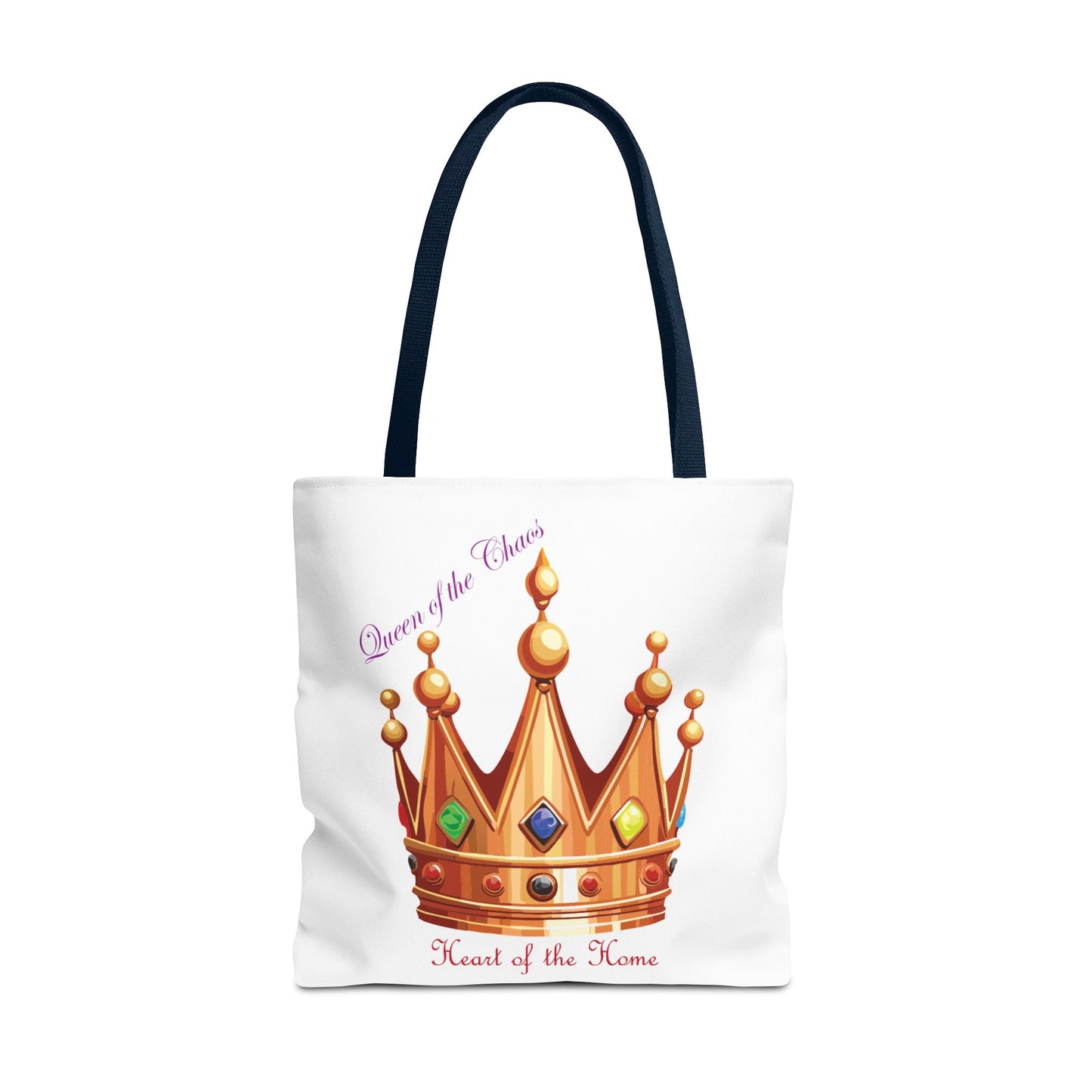 Queen of Chaos Tote Bag - Heart of the Home Style