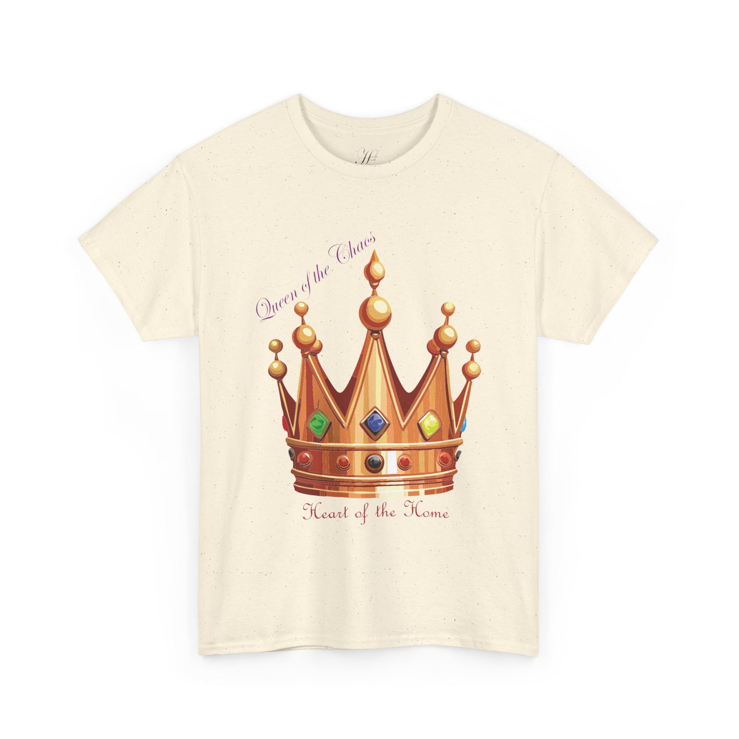 Queen of the House Crown Tee - Unisex Heavy Cotton T-Shirt