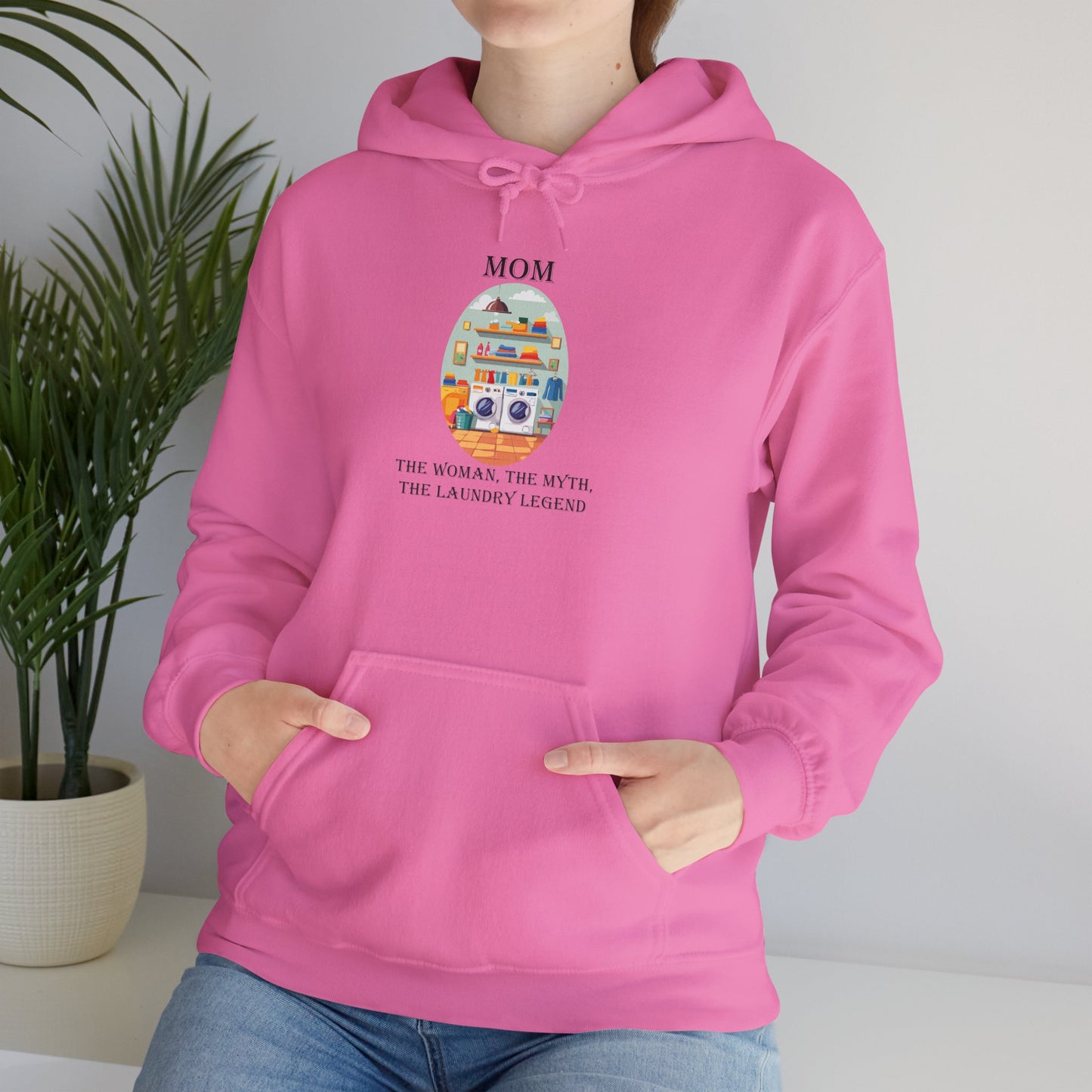 Laundry Legend Hooded Sweatshirt for Mom - Unisex Heavy Blend™