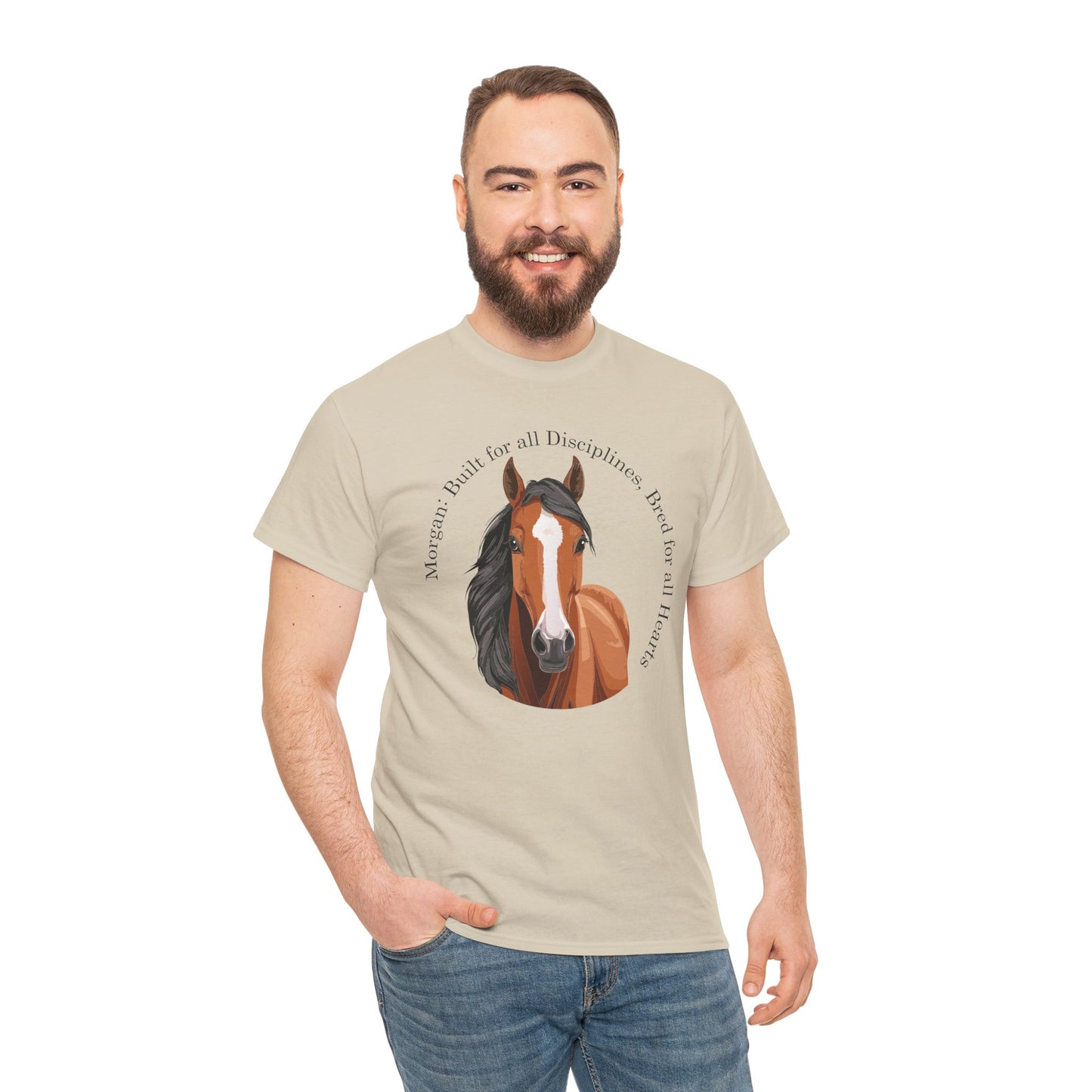 Morgan Horse Lover Unisex Heavy Cotton Tee