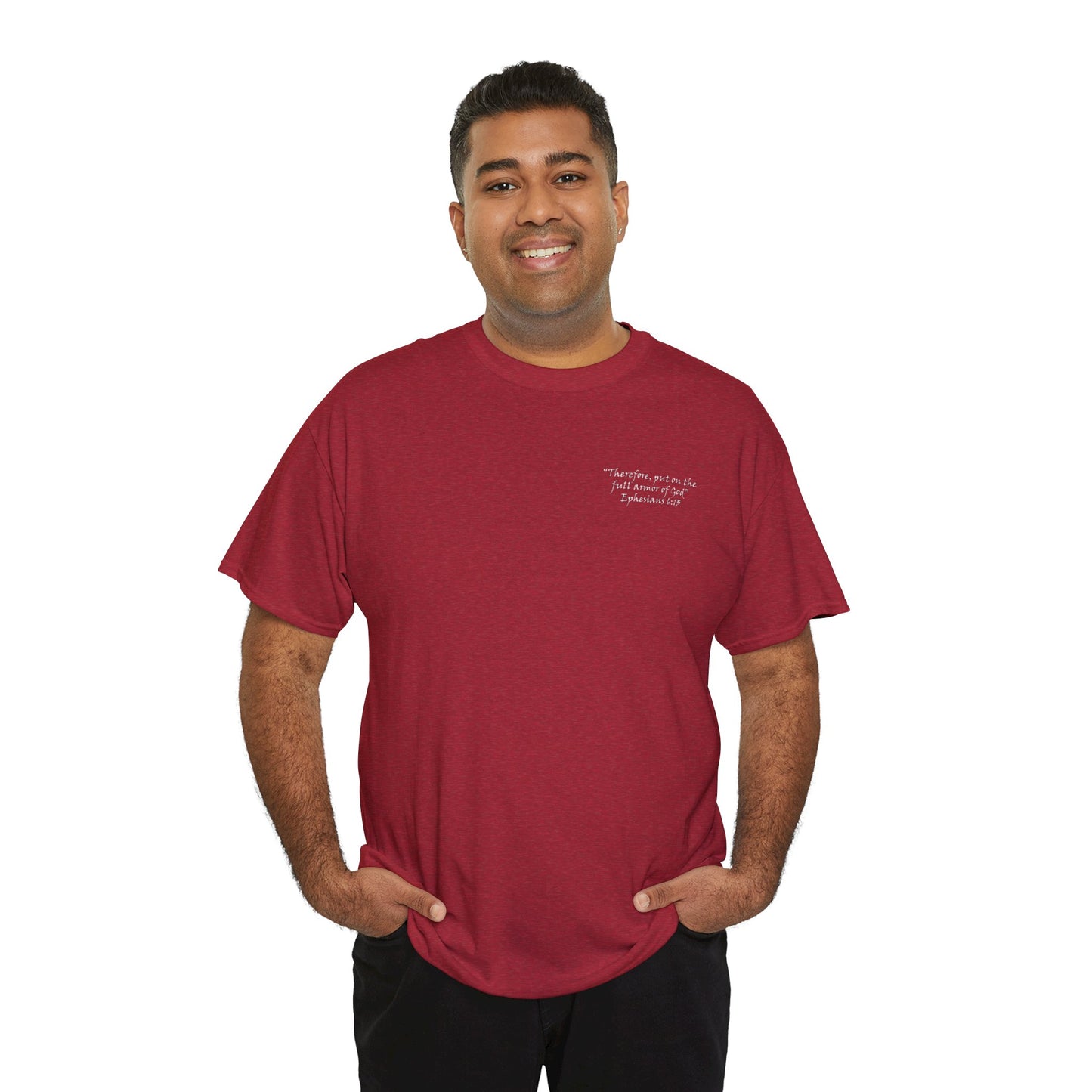 Ponte la armadura de Dios - Camiseta unisex