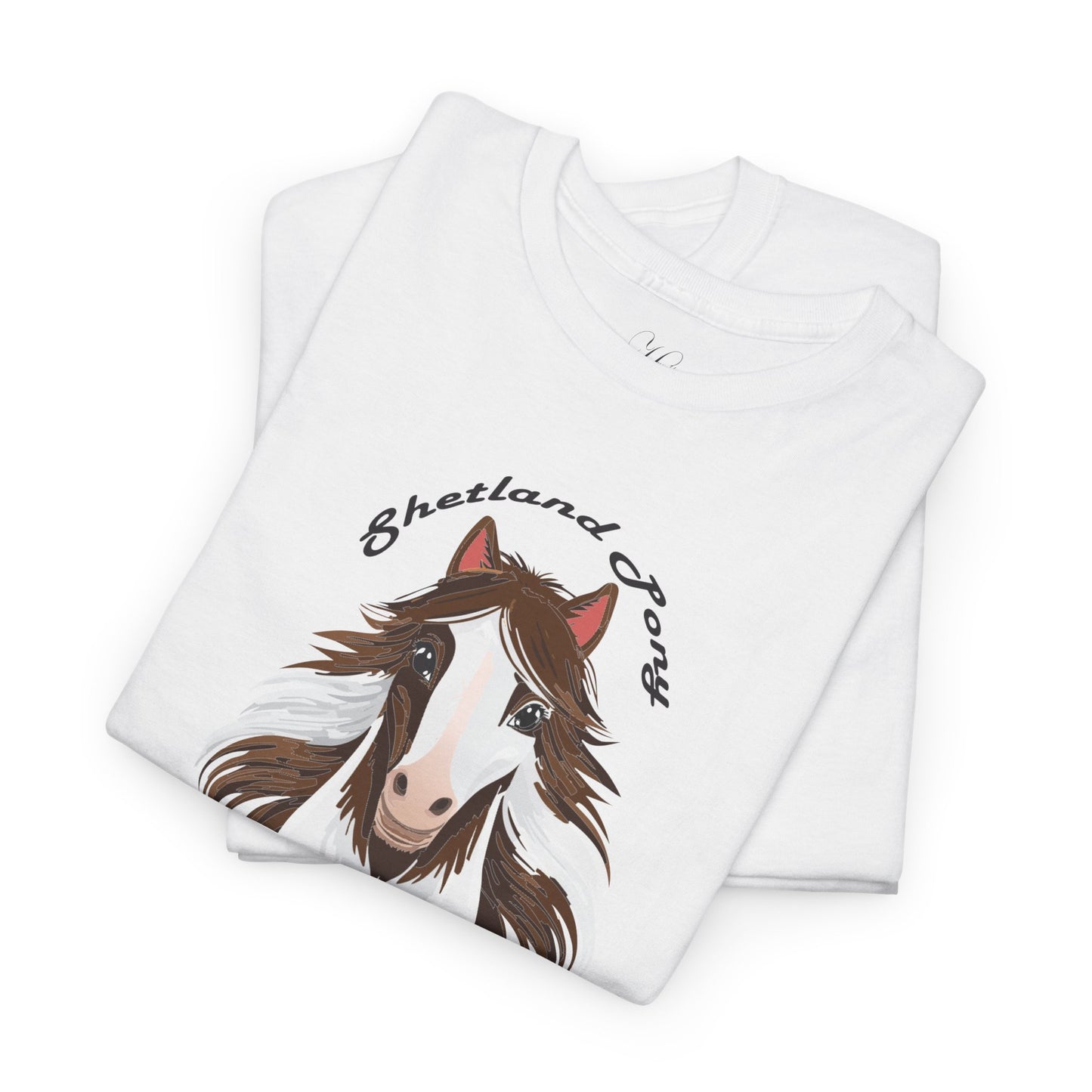 Shetland Pony Unisex Heavy Cotton Tee