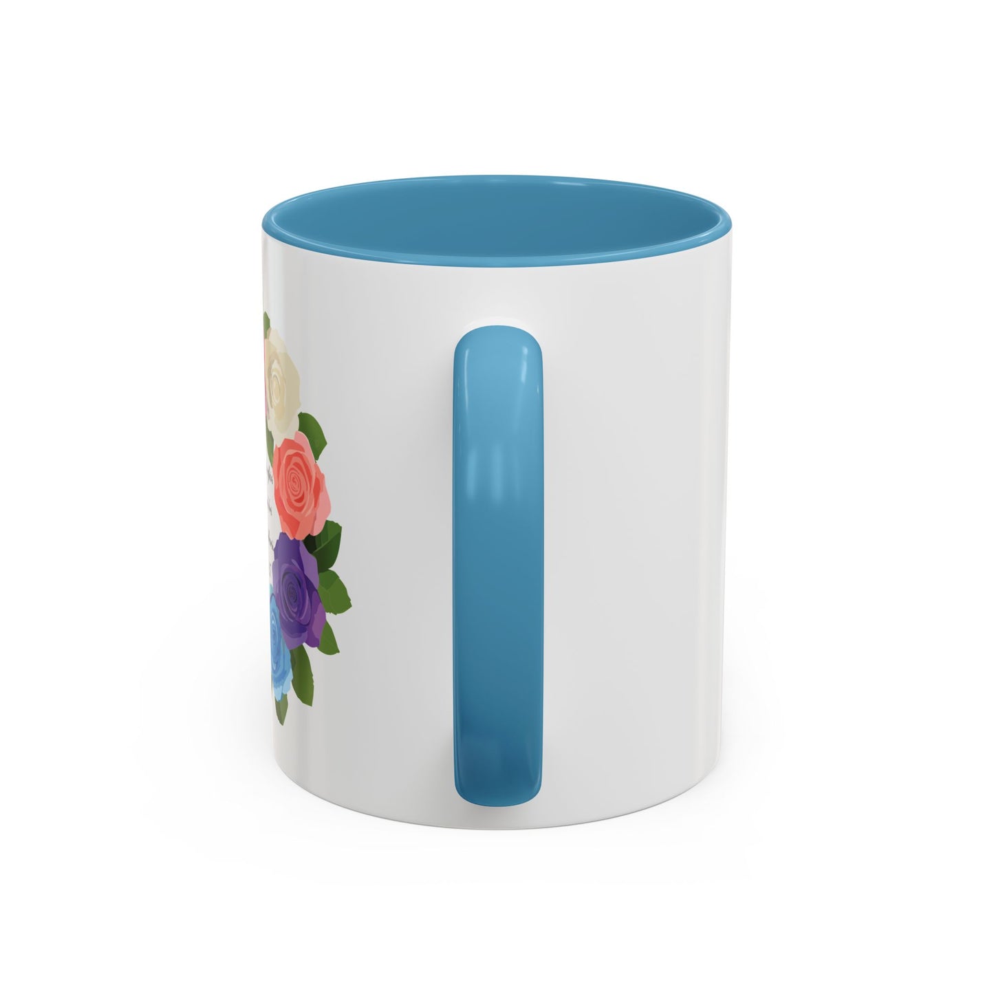 Inspirational Floral Coffee Mug for Mom- Proverbs 31:27