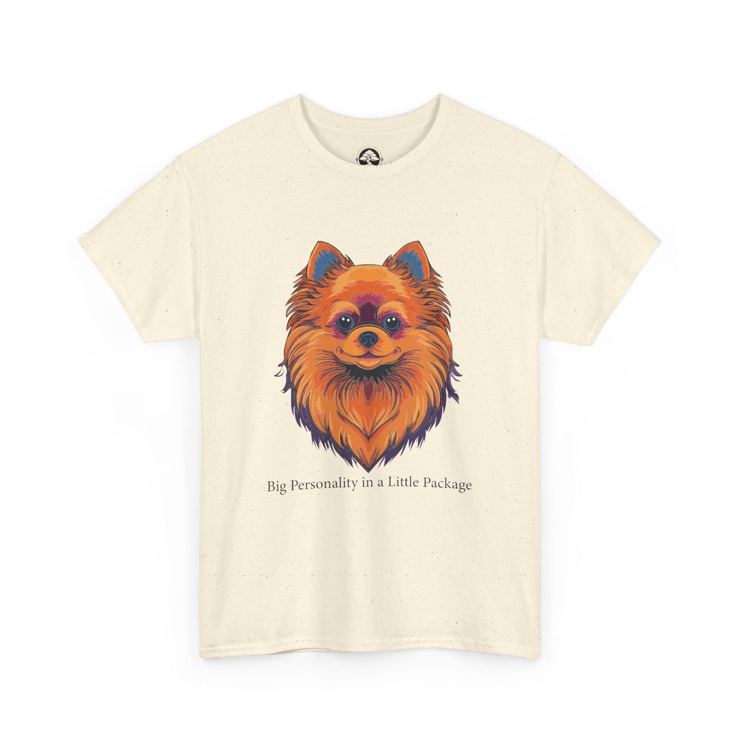 Pomerania - Gran personalidad en un paquete pequeño Camiseta unisex de algodón grueso