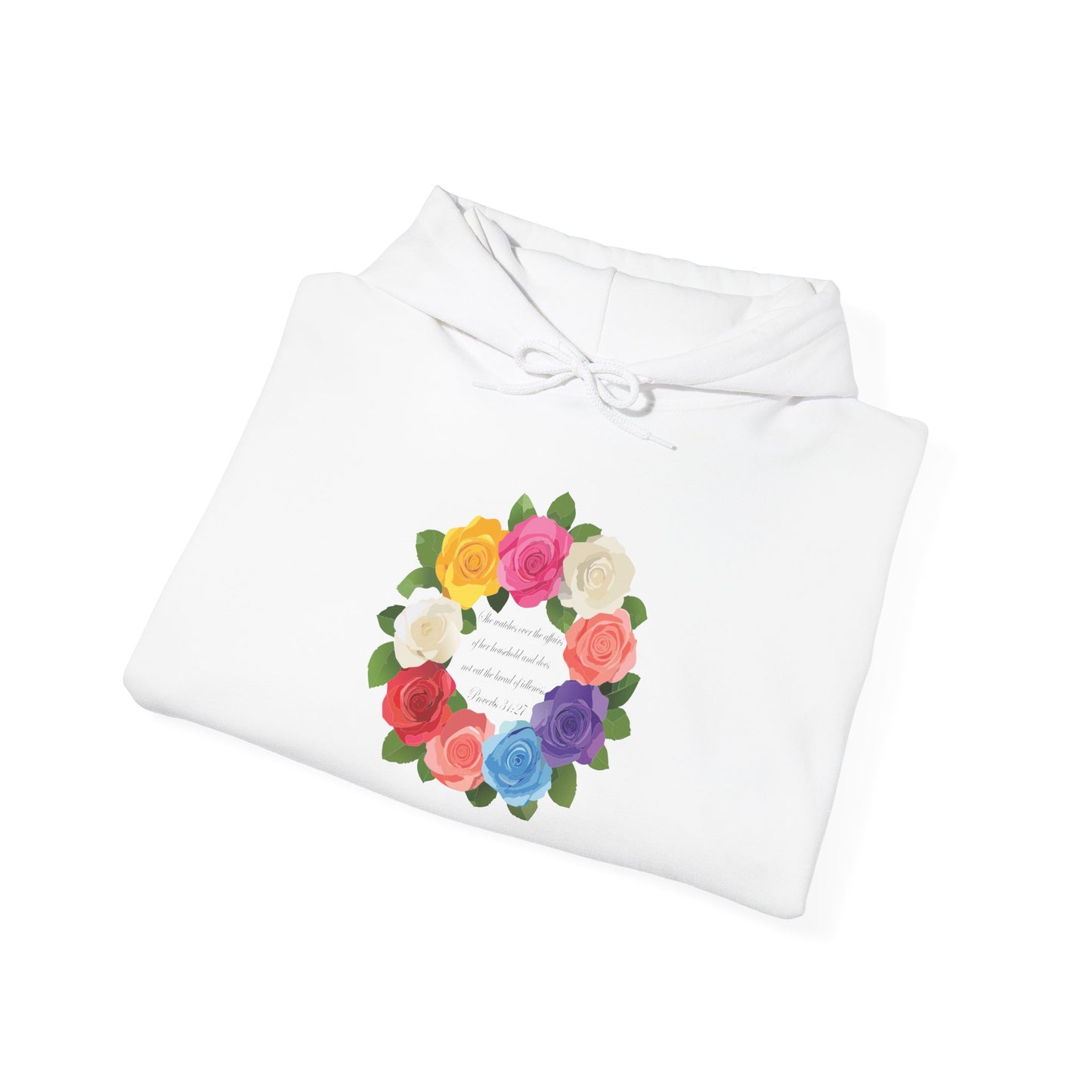 Floral Wreath for Mother Unisex Hoodie - Cozy & Stylish Sweatshirt for All Occasions