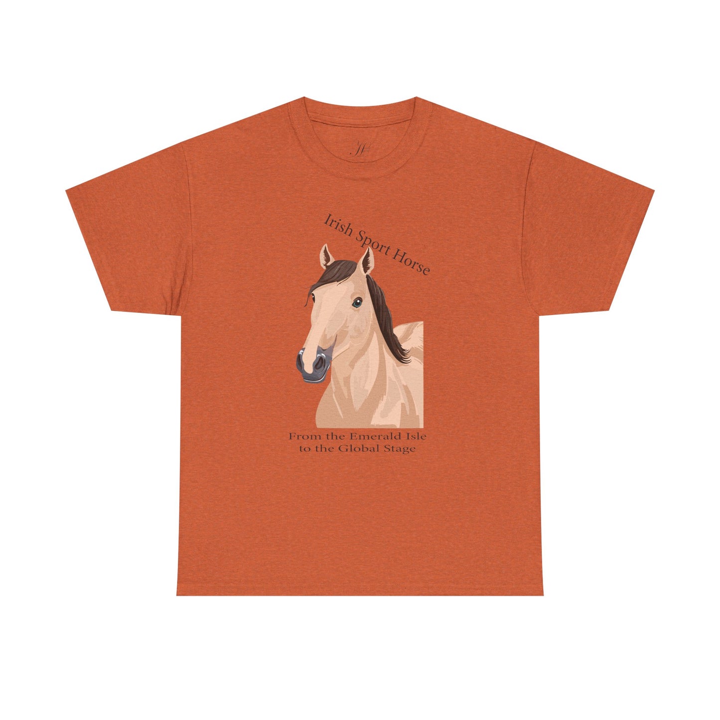 Irish Sport Horse Tee - Unisex Heavy Cotton T-Shirt
