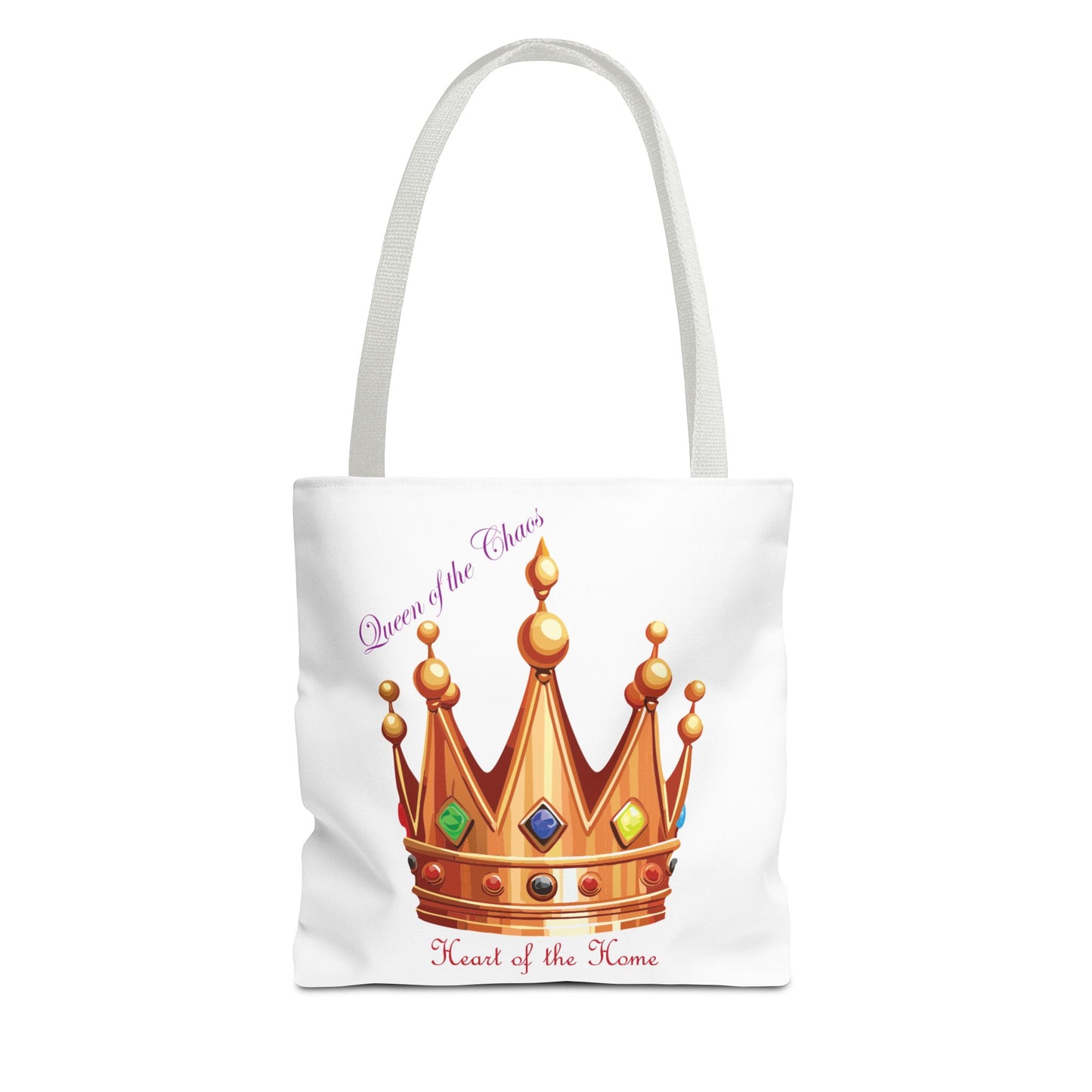 Queen of Chaos Tote Bag - Heart of the Home Style