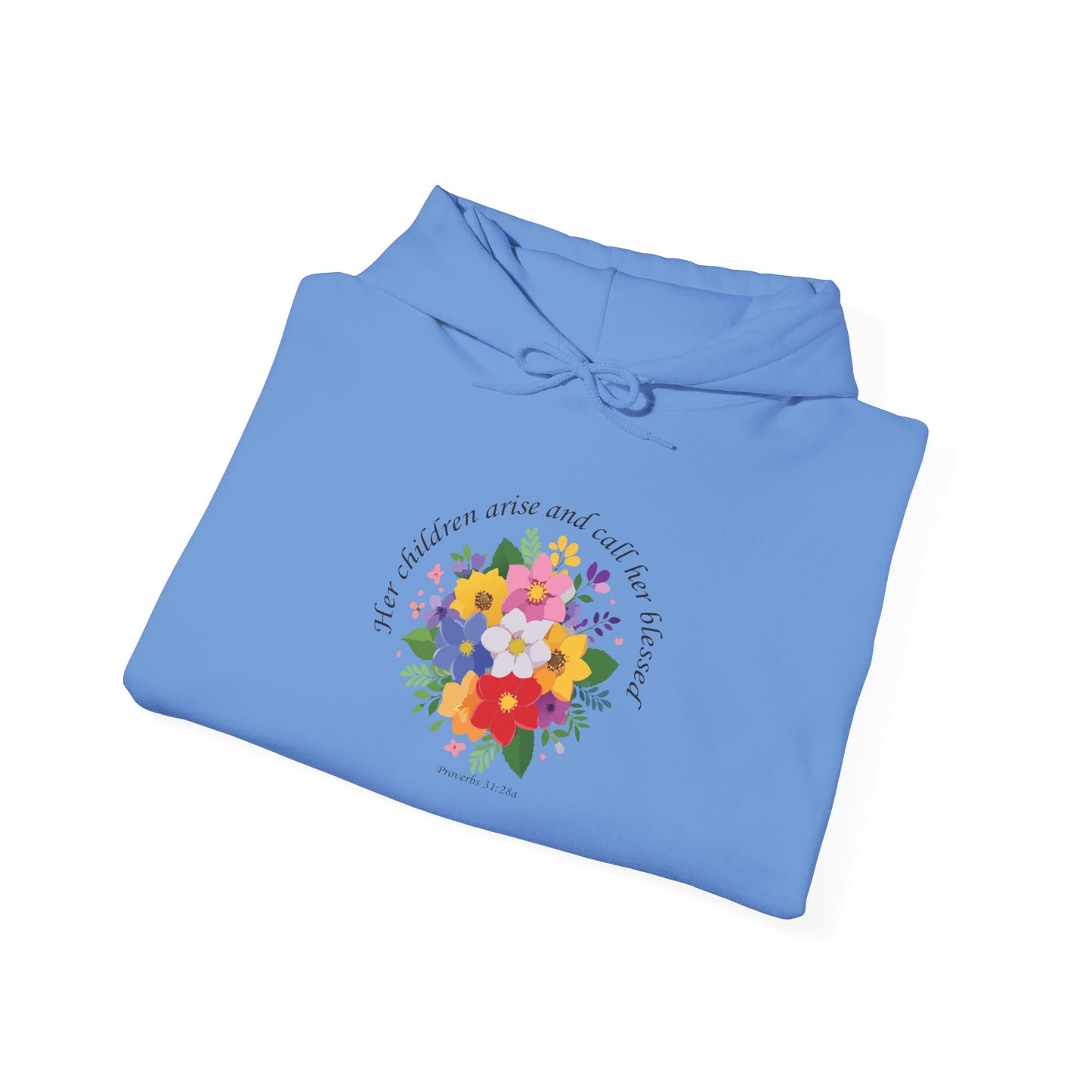 Floral Inspirational Hoodie for Mothers