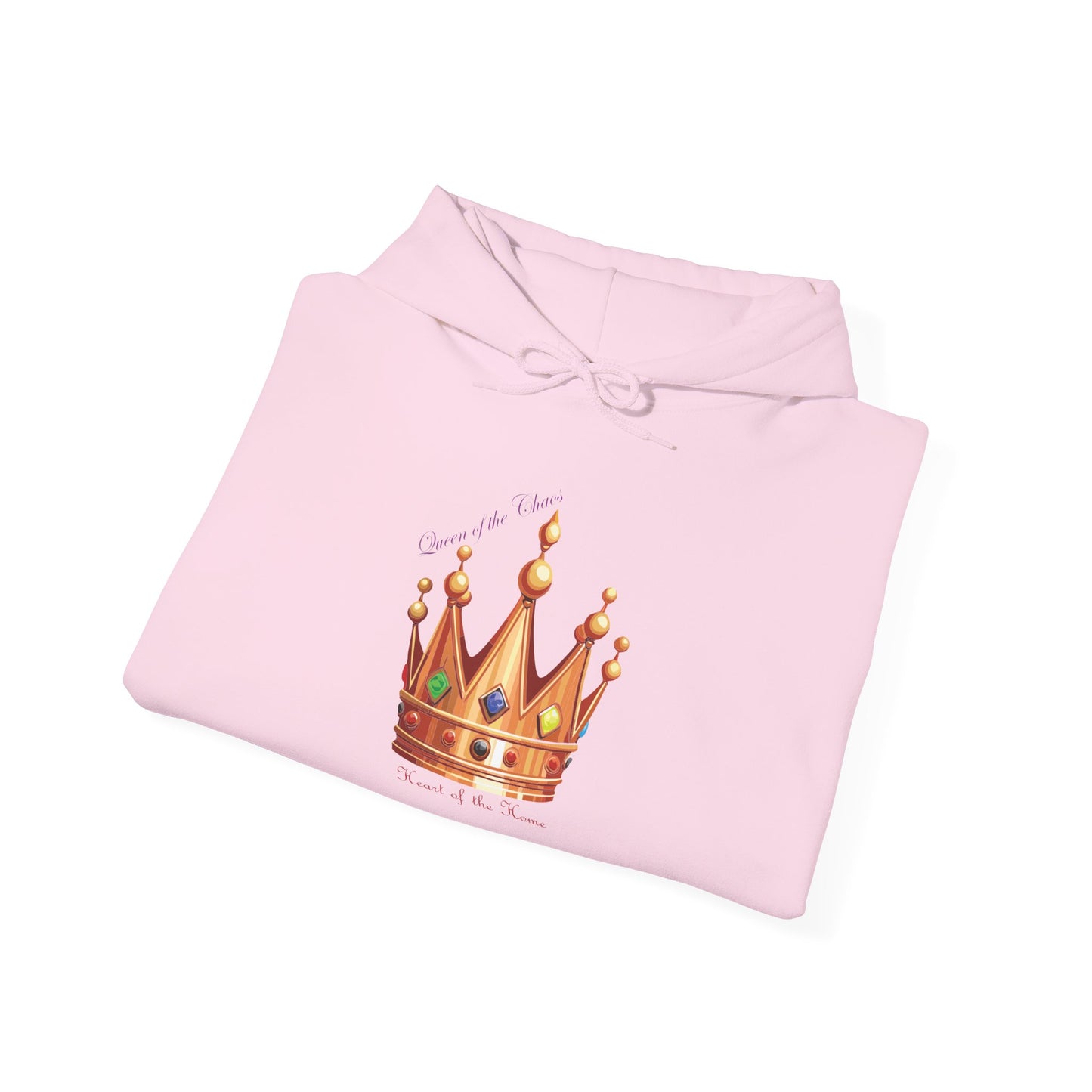 Queen of Chaos Unisex Hoodie – Heavy Blend Sweatshirt for Royal Vibes
