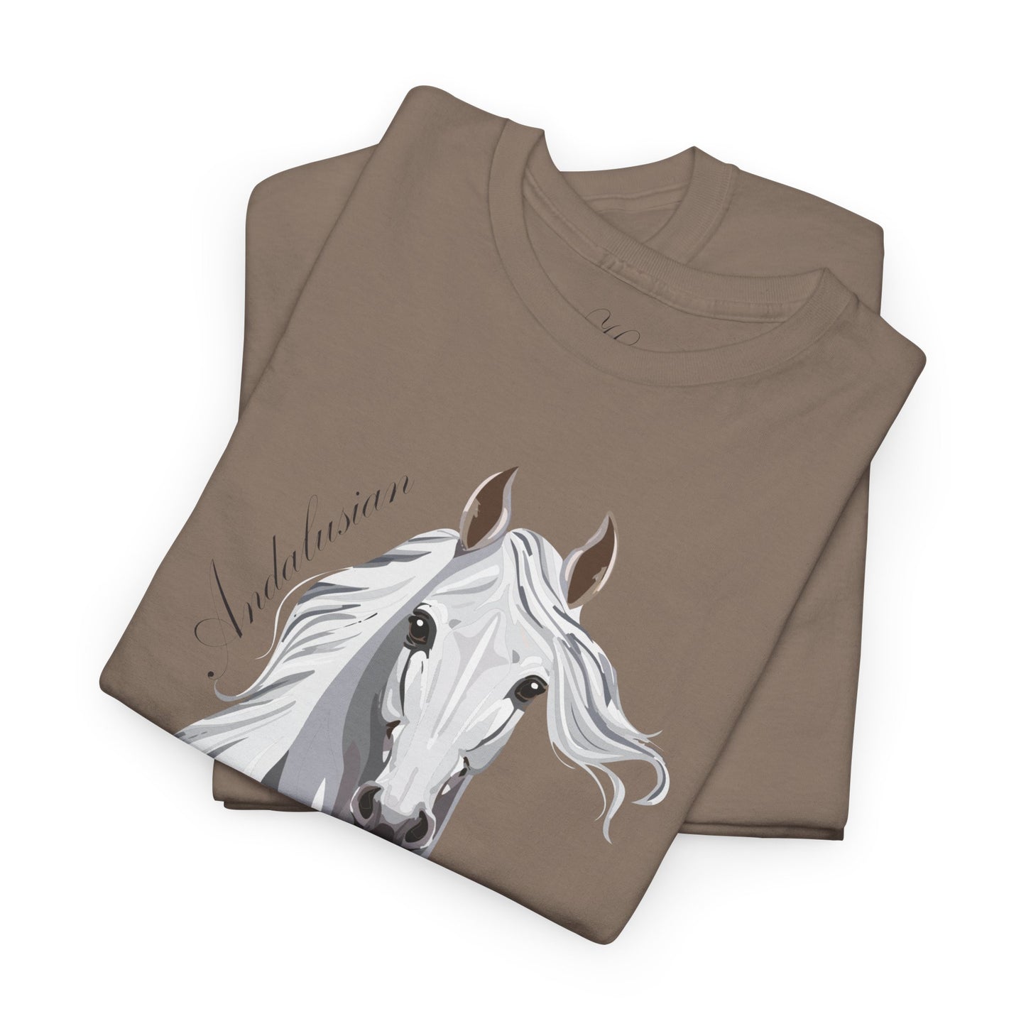 Andalusian Horse Design Unisex Heavy Cotton Tee