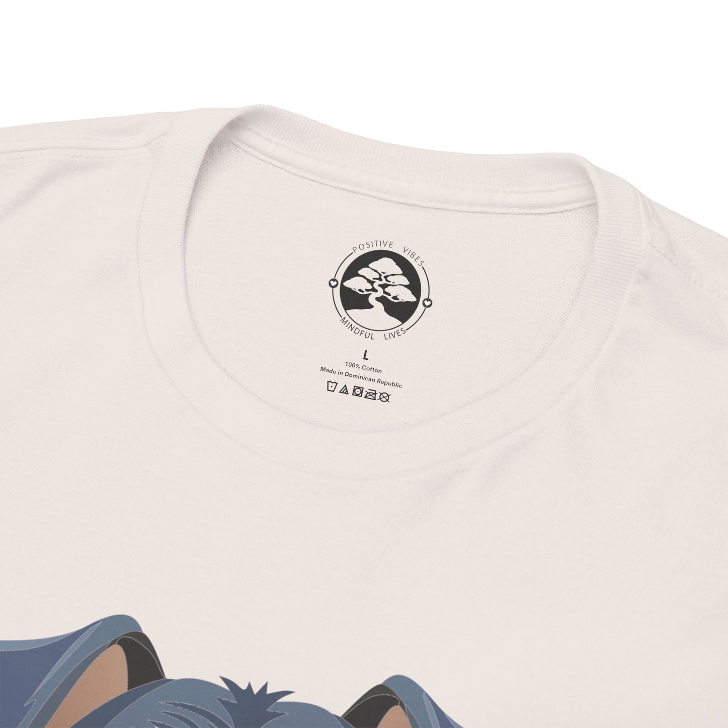 Miniature Schnauzer - Brave, Bold & Bearded Unisex Heavy Cotton T-Shirt