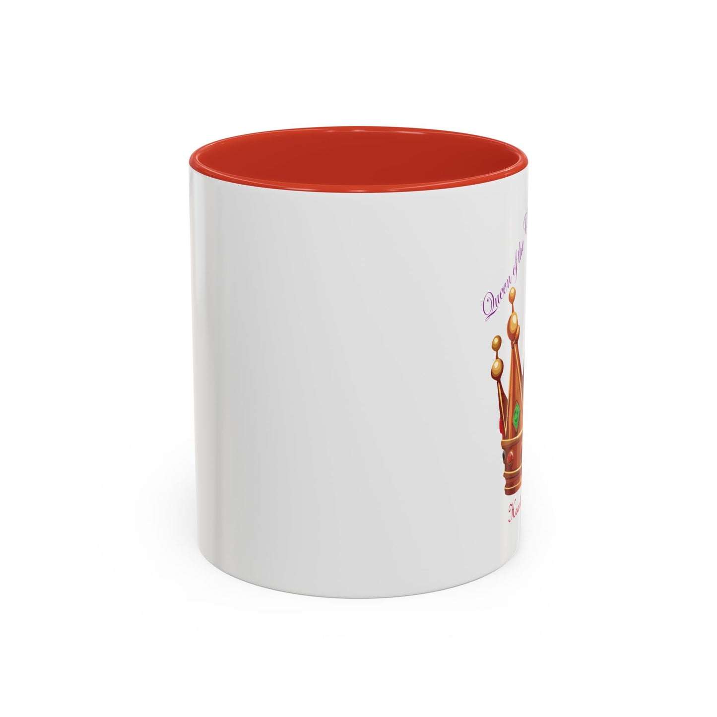 Queen of the Chaos Accent Coffee Mug - 11oz & 15oz - Perfect Gift for Home Decor