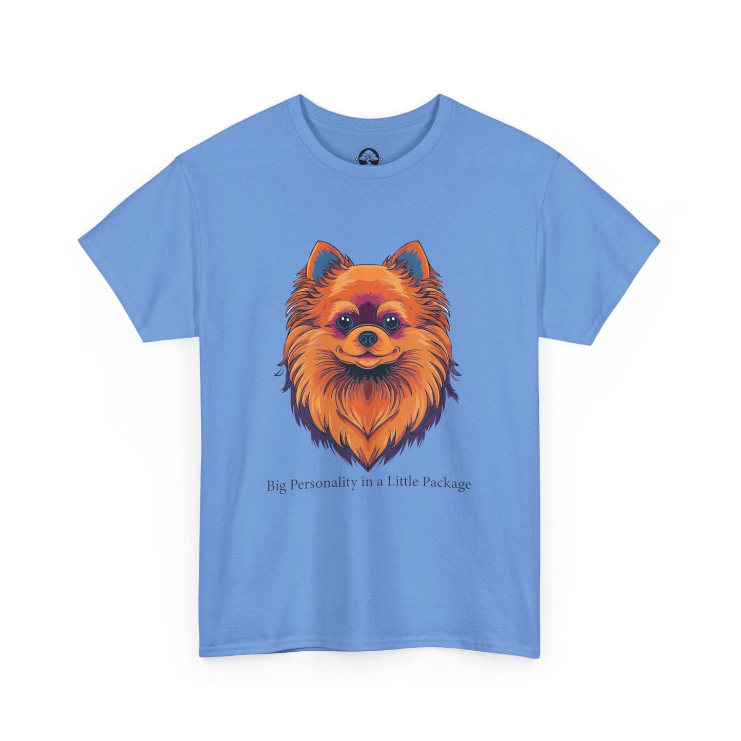Pomerania - Gran personalidad en un paquete pequeño Camiseta unisex de algodón grueso