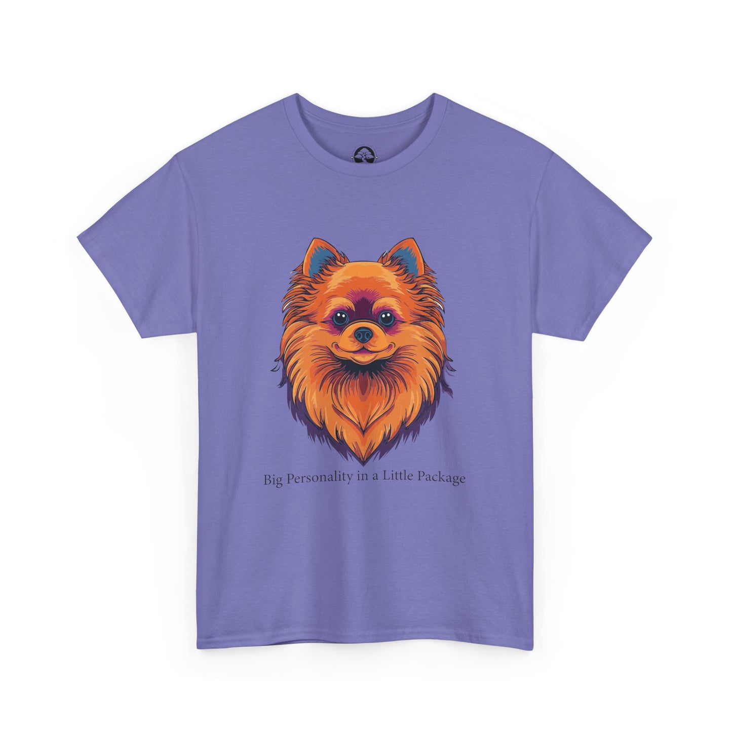 Pomerania - Gran personalidad en un paquete pequeño Camiseta unisex de algodón grueso